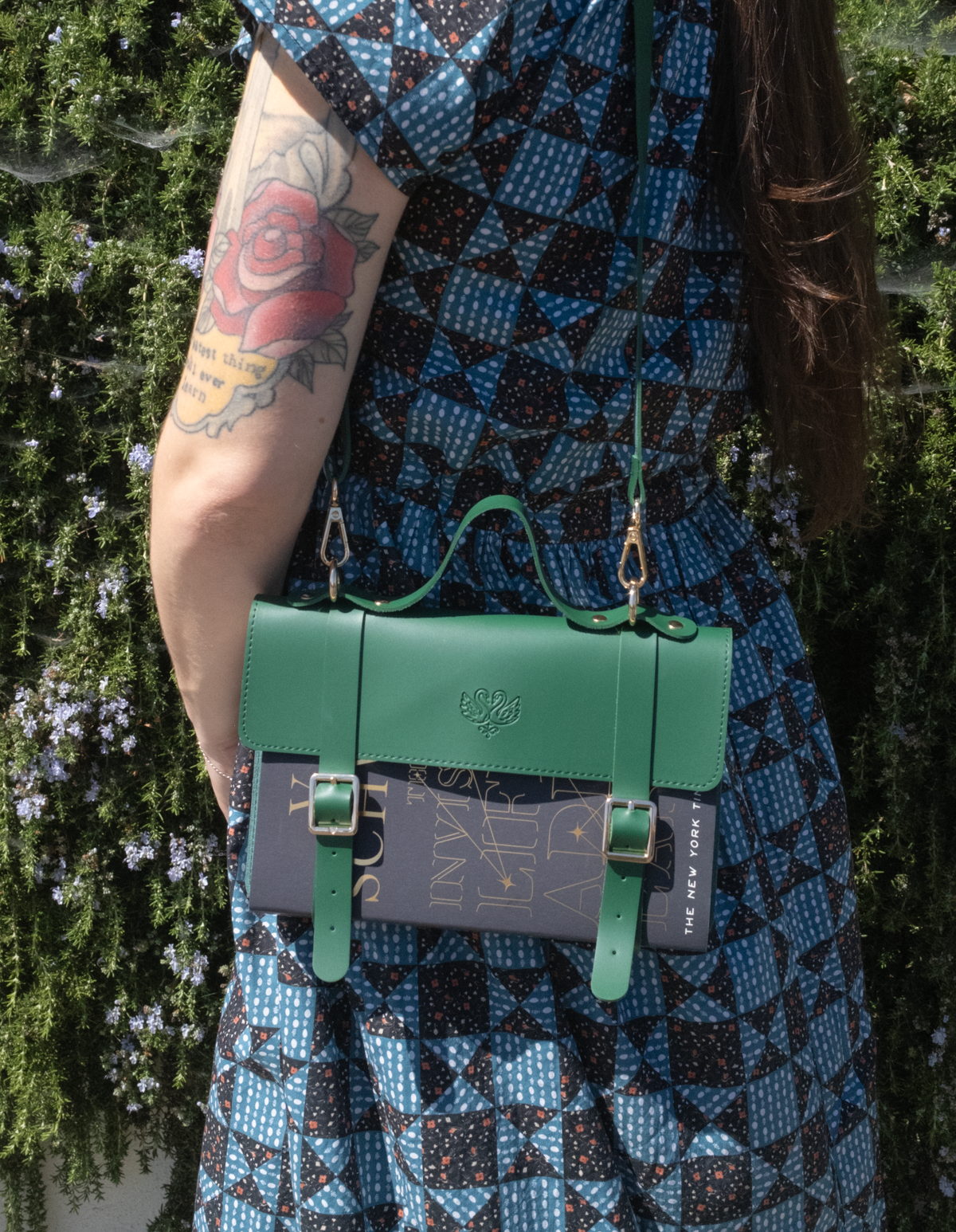 The Siren & Swan Book Satchel