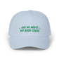 Ask Me About My Book Crush Embroidered Baseball Cap
