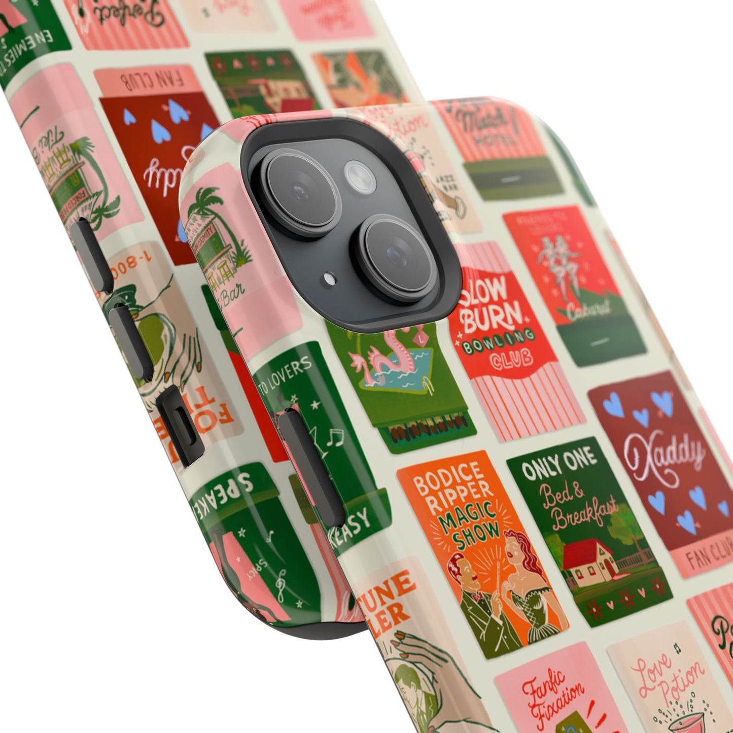 Burning Through Chatpers Magnetic iPhone Case