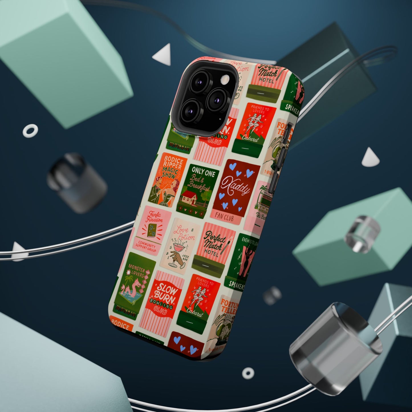 Burning Through Chatpers Magnetic iPhone Case