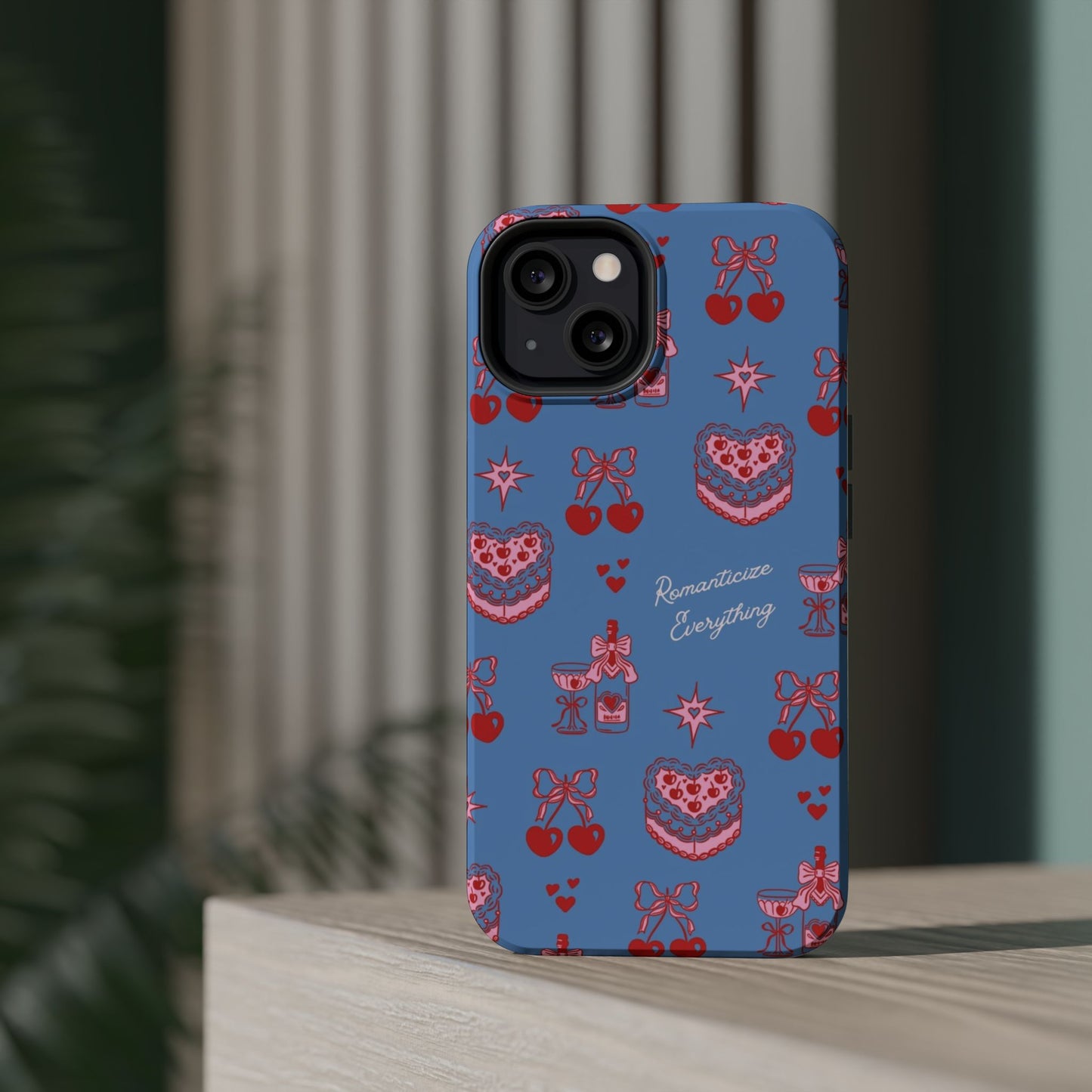 Make It Sweet in Blues Magnetic iPhone Case