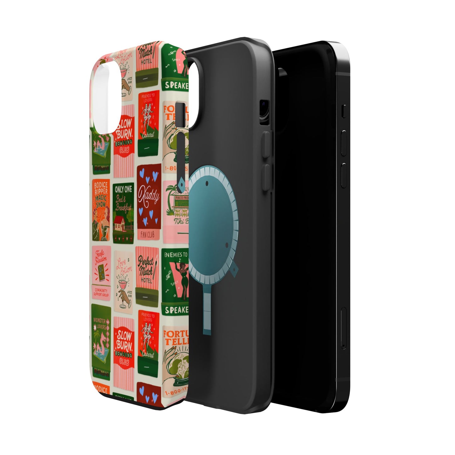 Burning Through Chatpers Magnetic iPhone Case