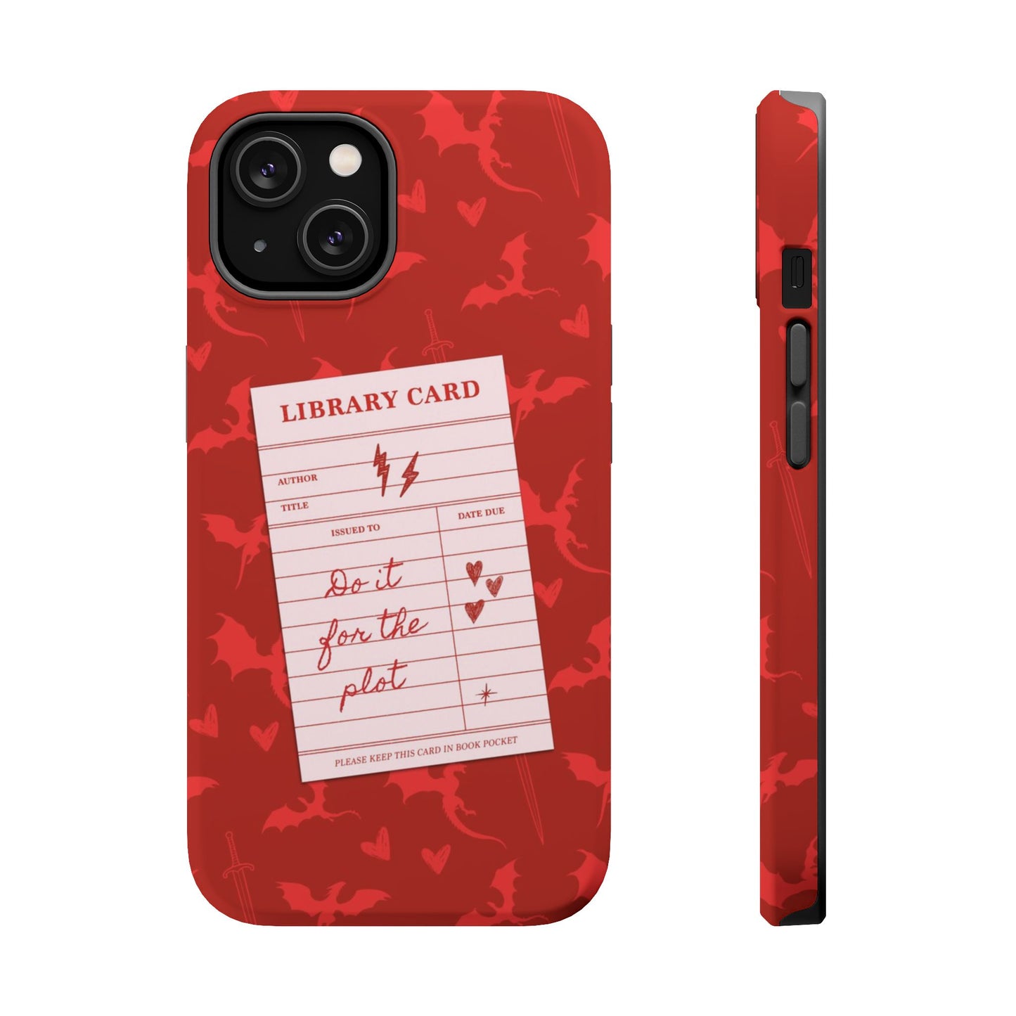 Do It For The Plot Magnetic iPhone Case