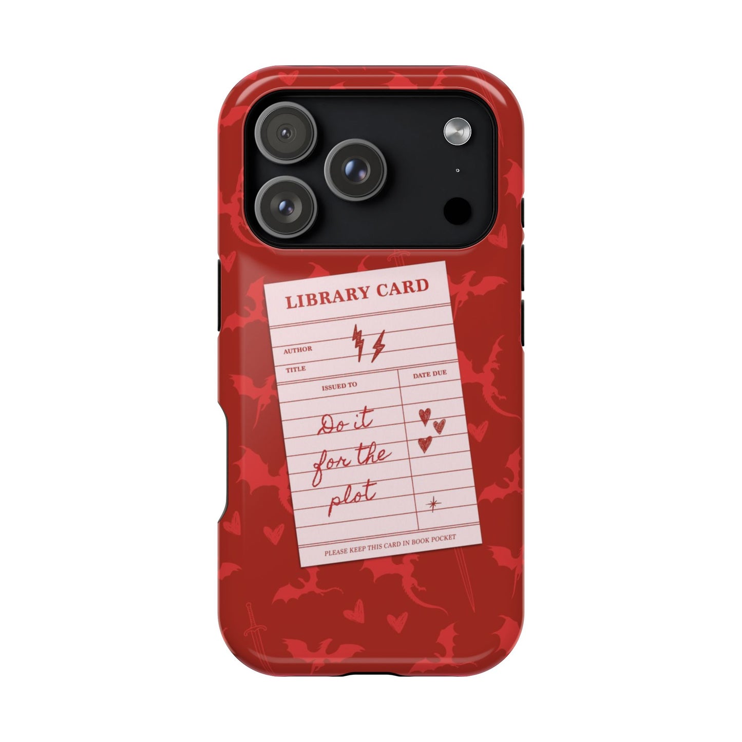 Do It For The Plot Magnetic iPhone Case