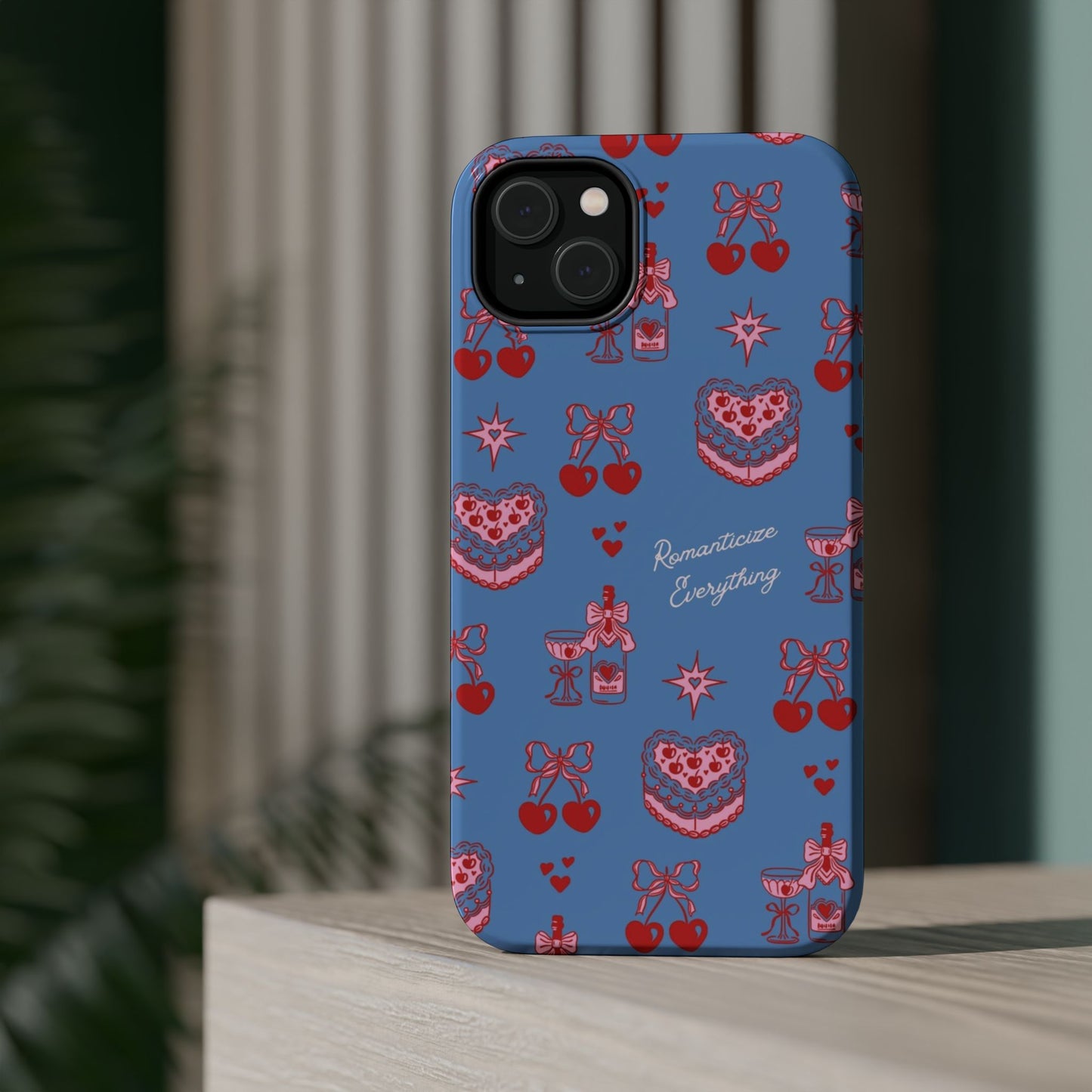 Make It Sweet in Blues Magnetic iPhone Case