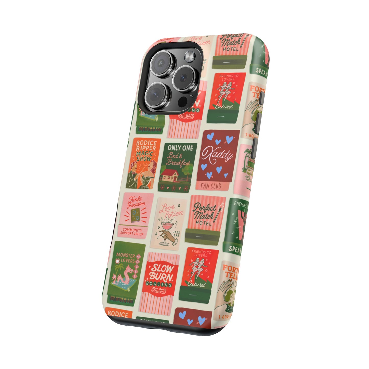 Burning Through Chatpers Magnetic iPhone Case