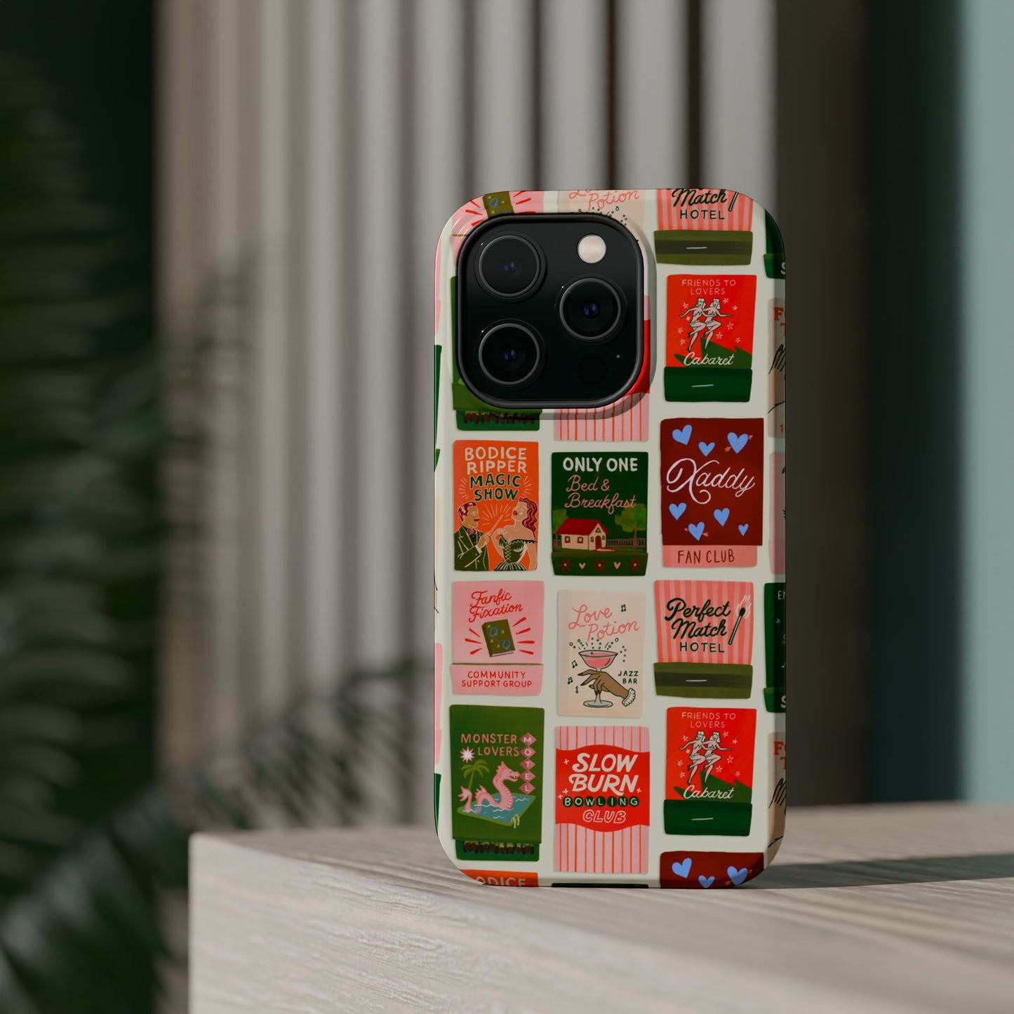 Burning Through Chatpers Magnetic iPhone Case