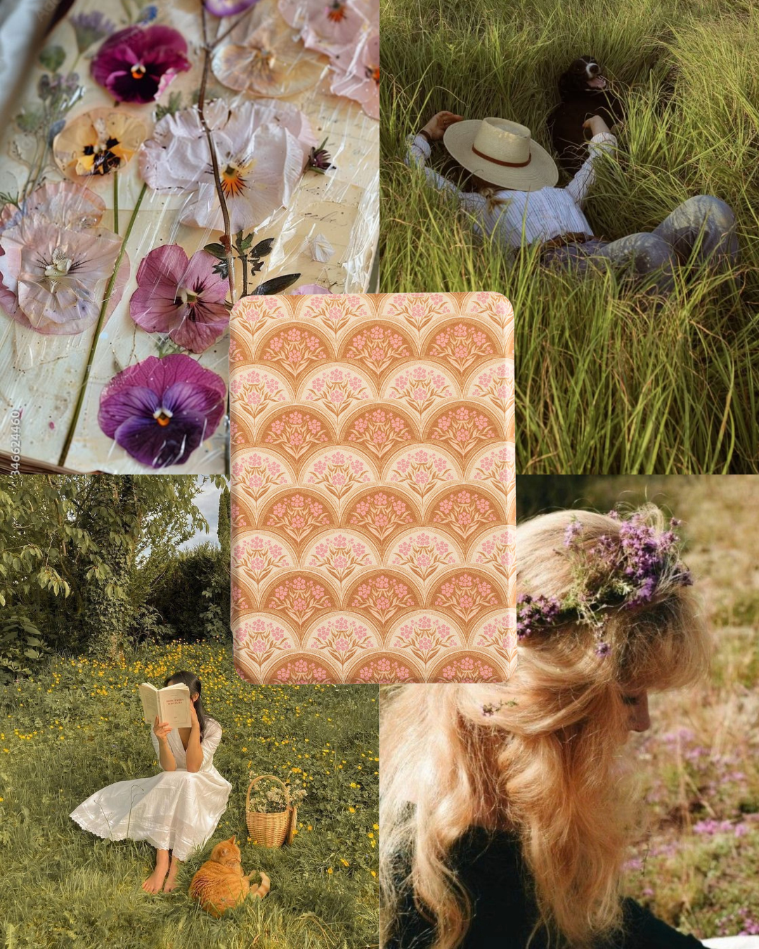 Pressed Petals Kindle Case