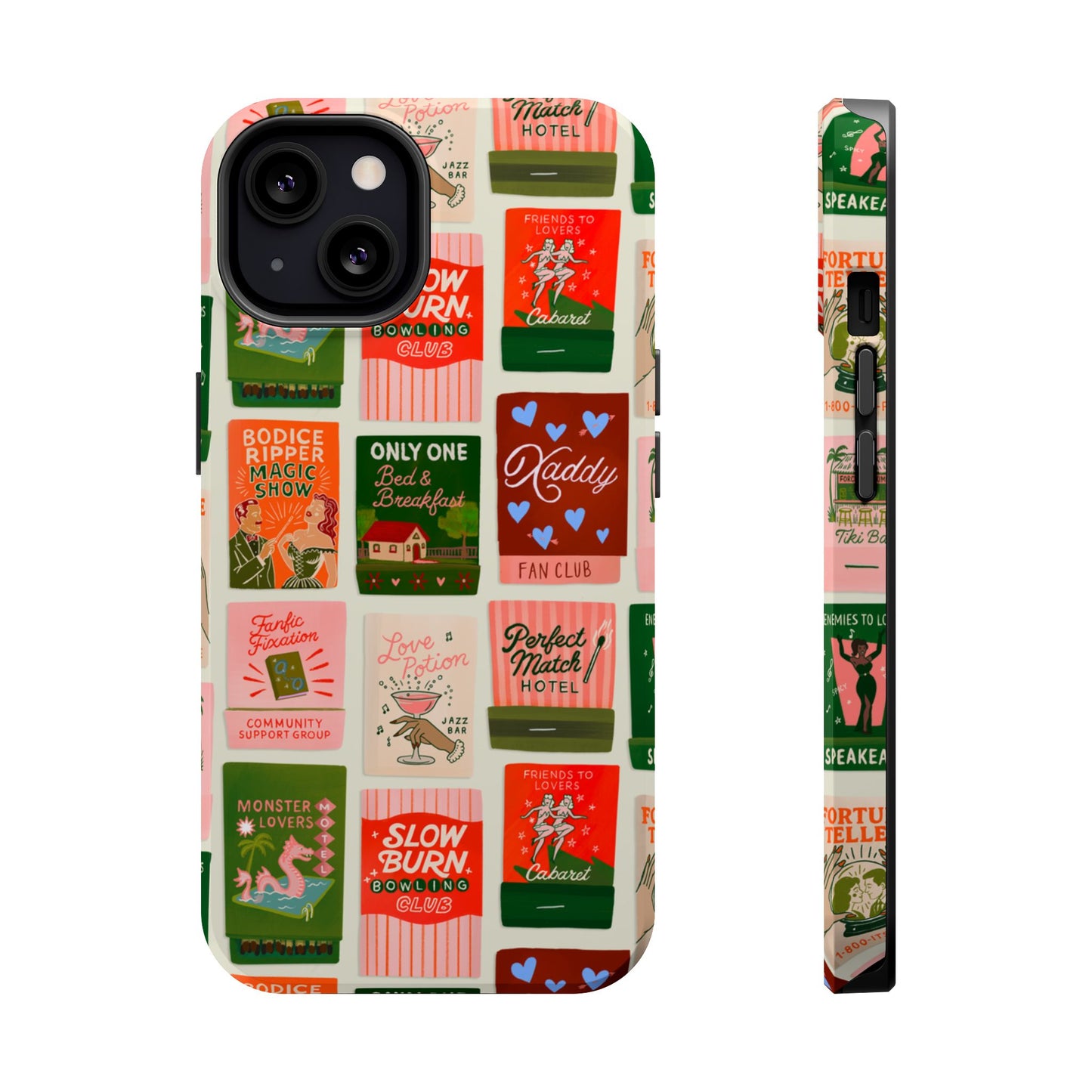 Burning Through Chatpers Magnetic iPhone Case