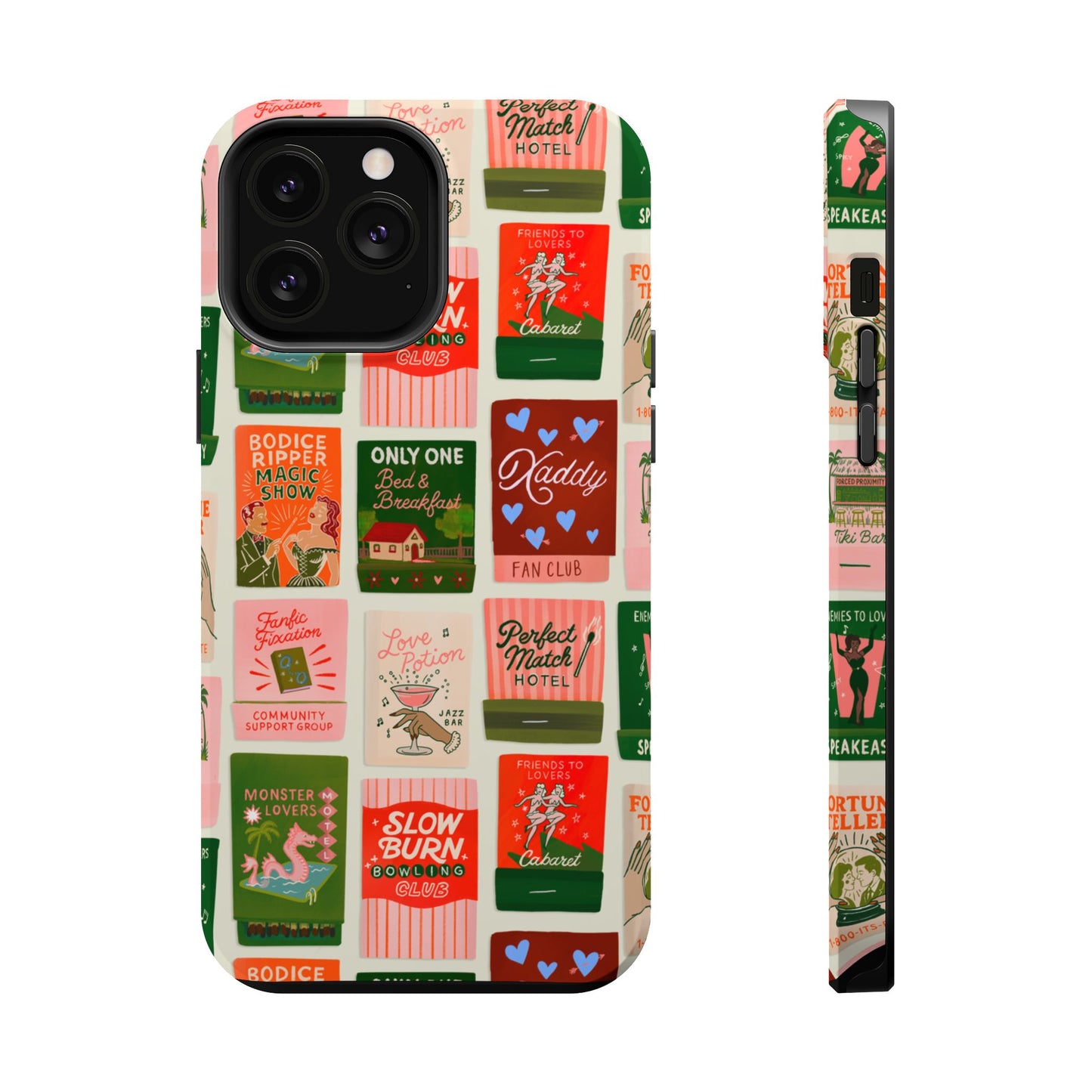 Burning Through Chatpers Magnetic iPhone Case