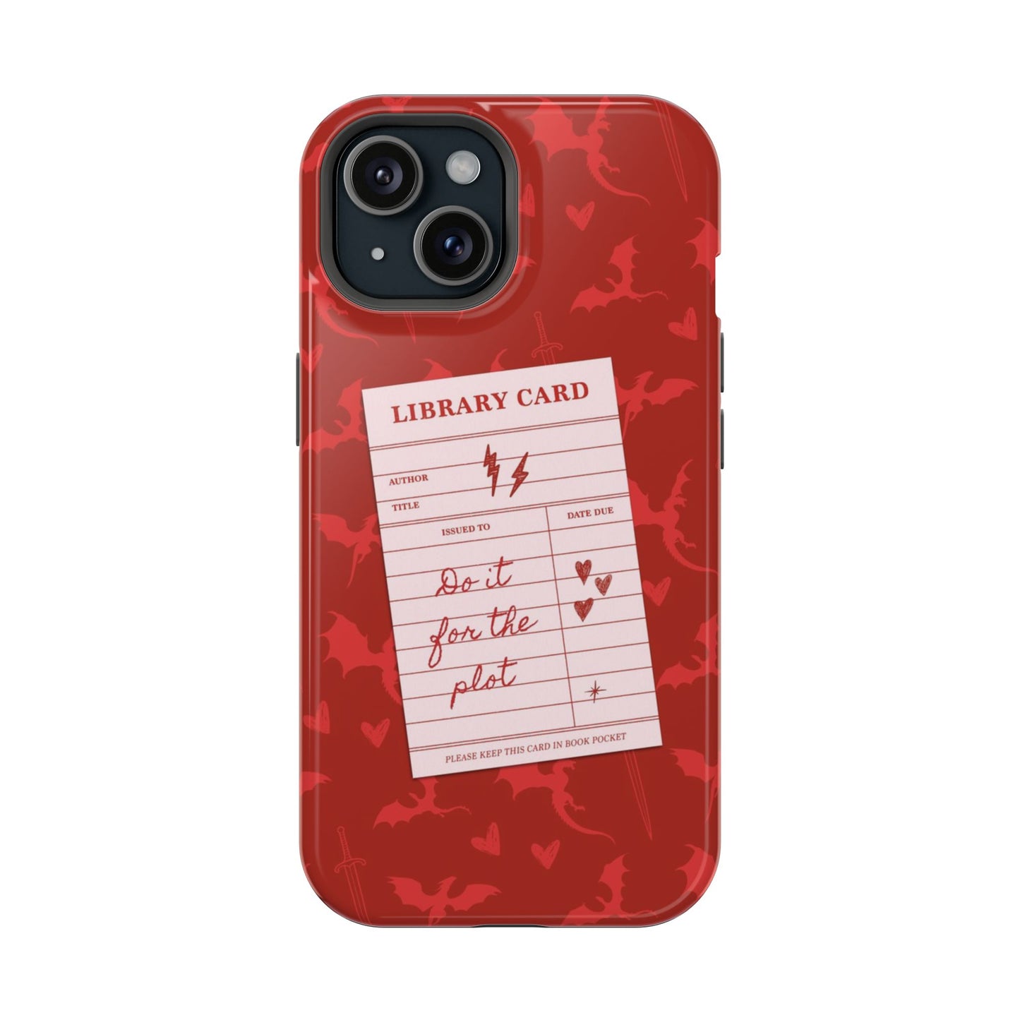 Do It For The Plot Magnetic iPhone Case
