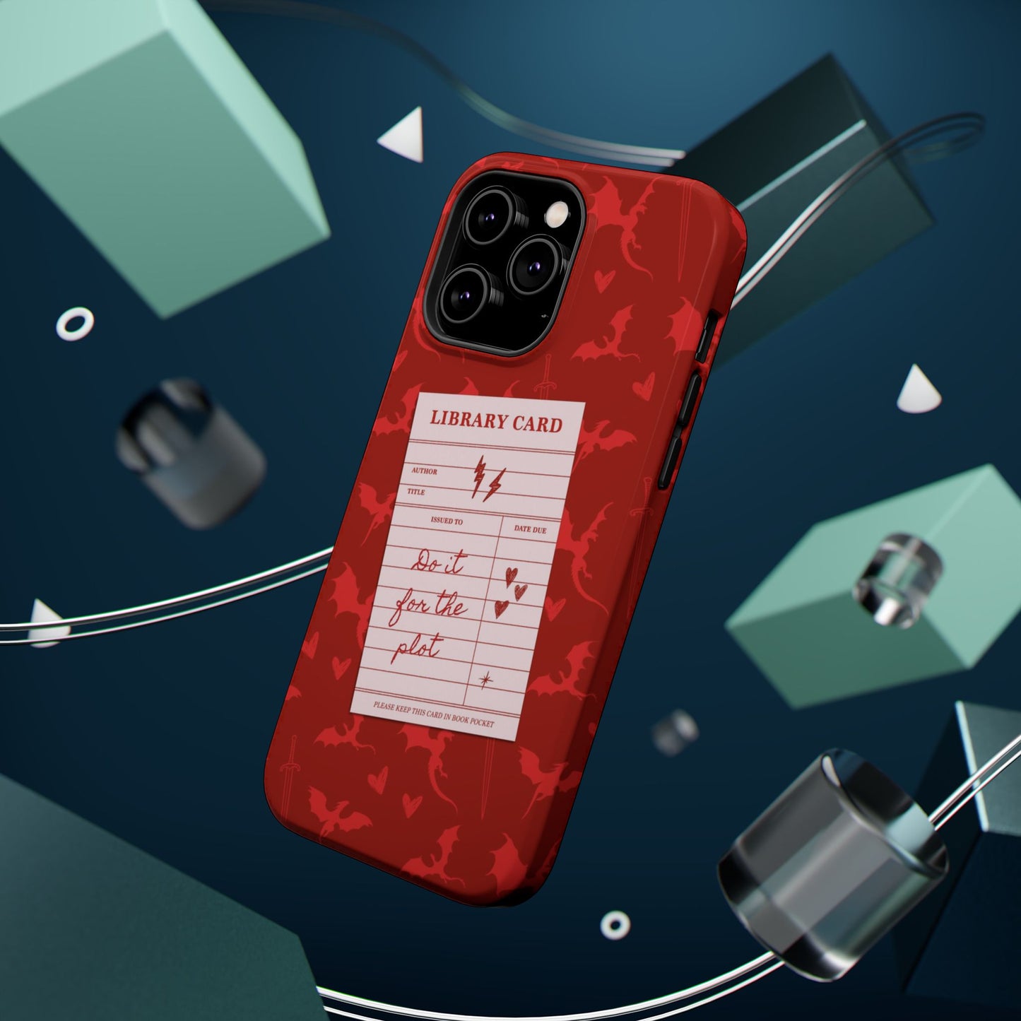 Do It For The Plot Magnetic iPhone Case