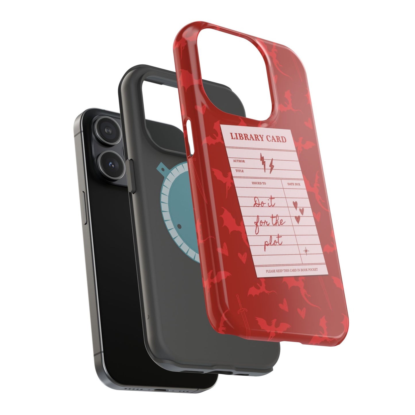 Do It For The Plot Magnetic iPhone Case