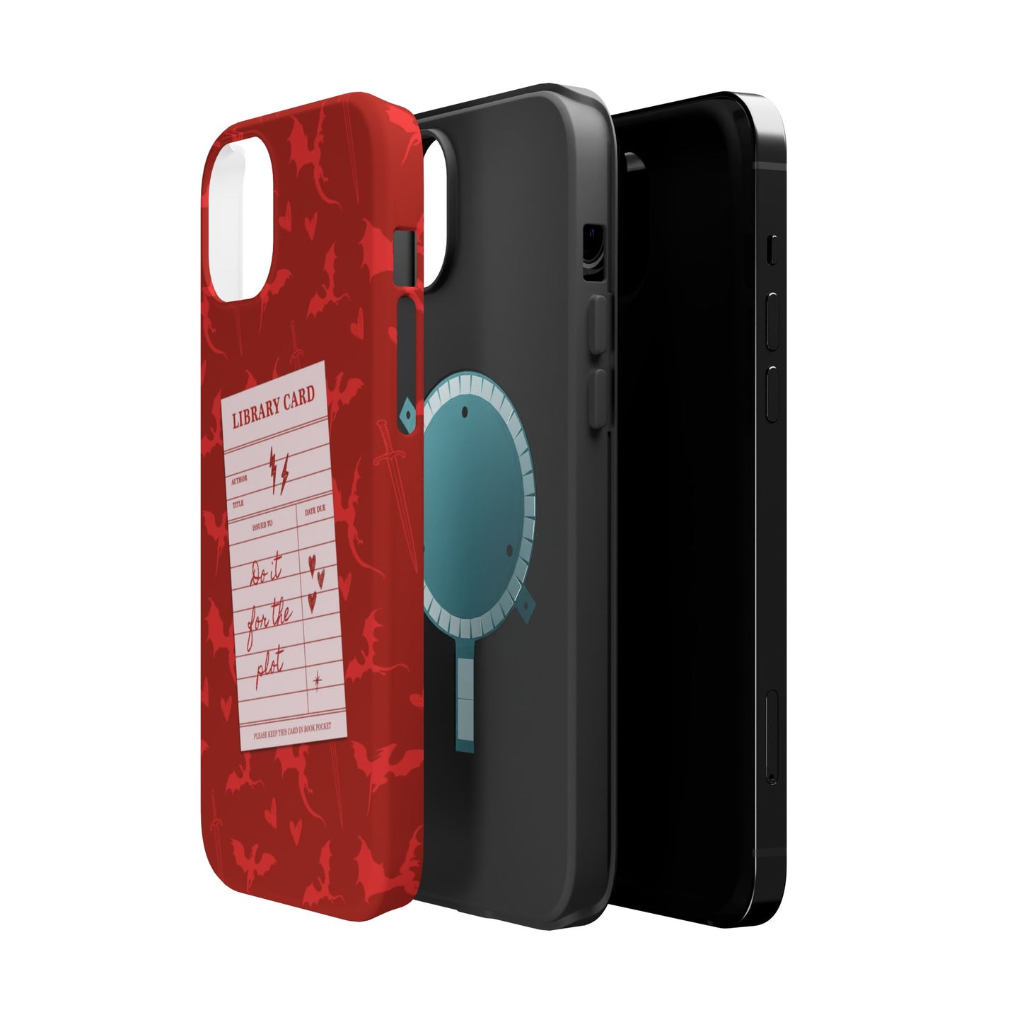 Do It For The Plot Magnetic iPhone Case