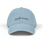 Book Worm Embroidered Hat