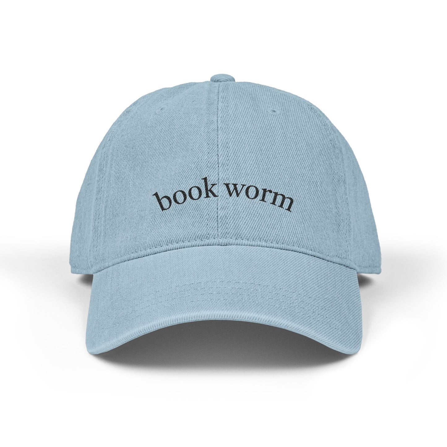 Book Worm Embroidered Hat