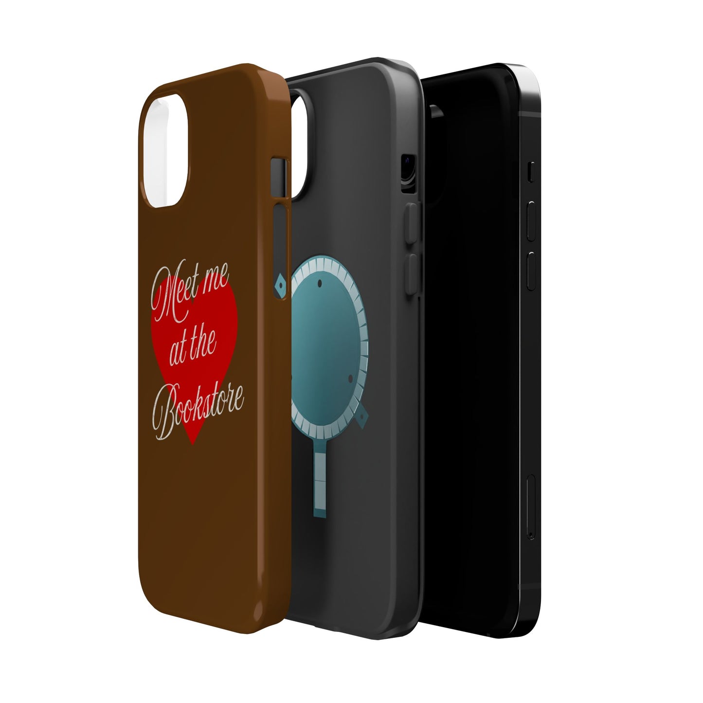 Meet Me At The Bookstore Magnetic iPhone Case