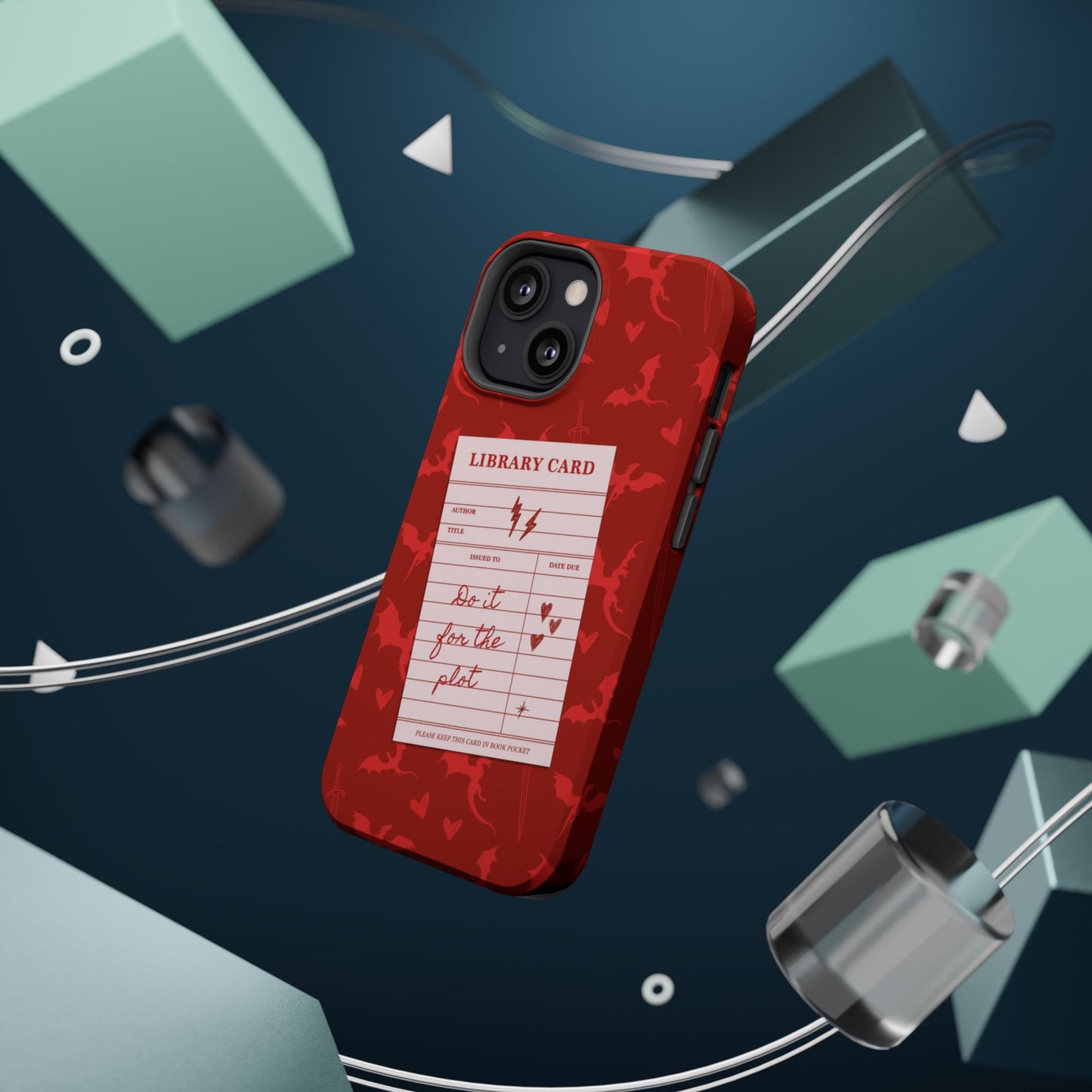 Do It For The Plot Magnetic iPhone Case