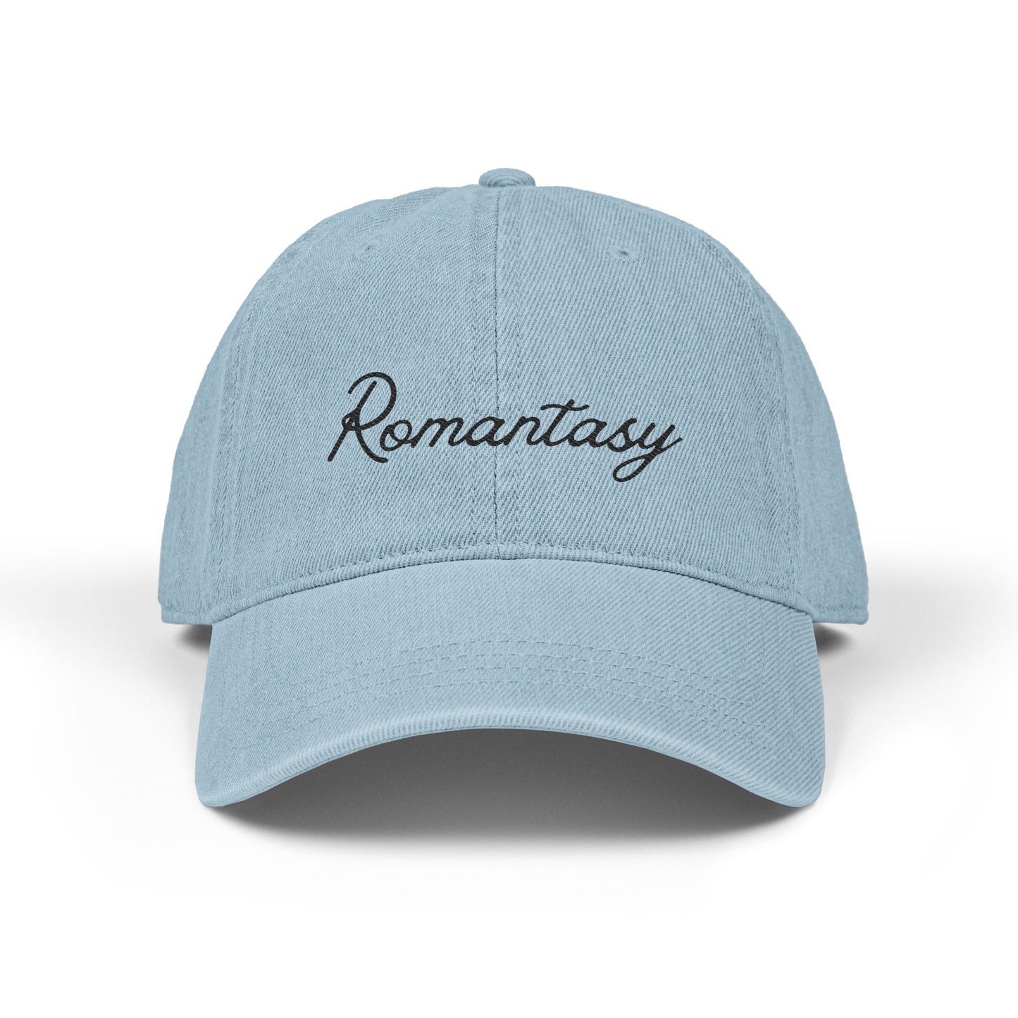 Romantasy Embroidered Denim Hat