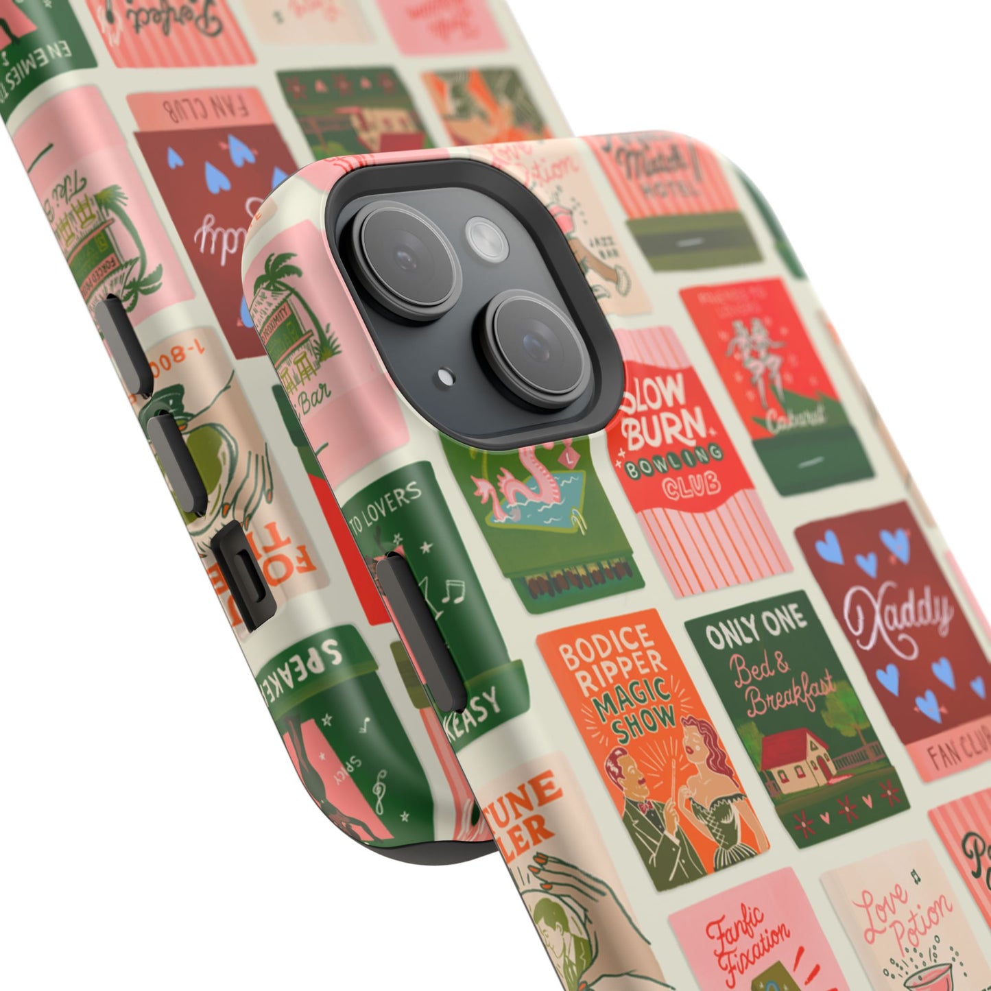 Burning Through Chatpers Magnetic iPhone Case