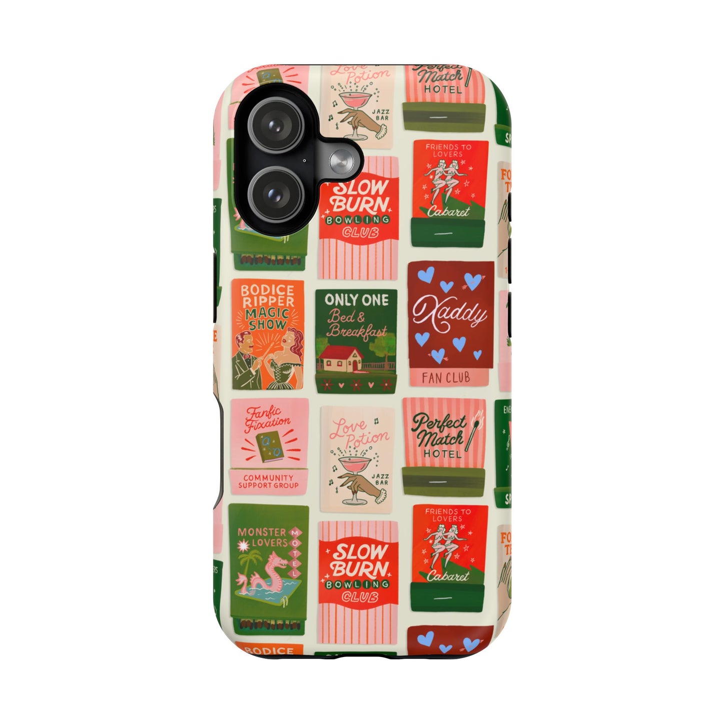 Burning Through Chatpers Magnetic iPhone Case