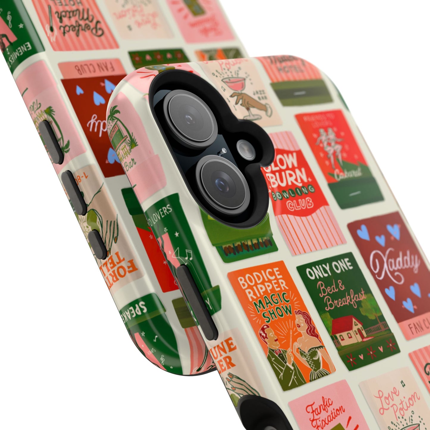 Burning Through Chatpers Magnetic iPhone Case