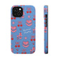 Make It Sweet in Blues Magnetic iPhone Case