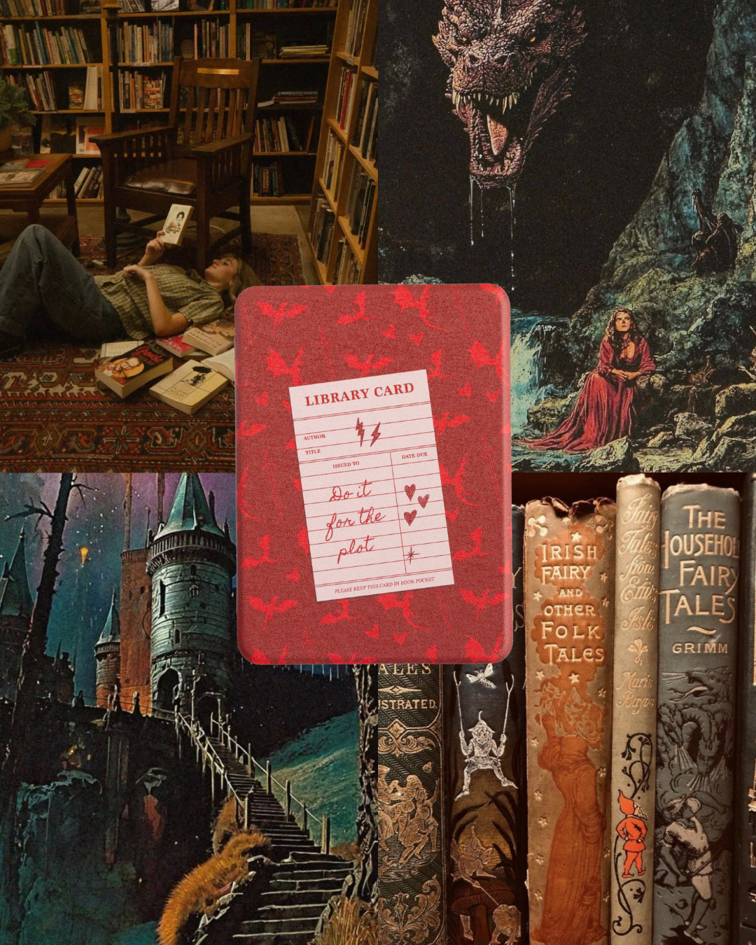 Do It For The Plot Kindle Case