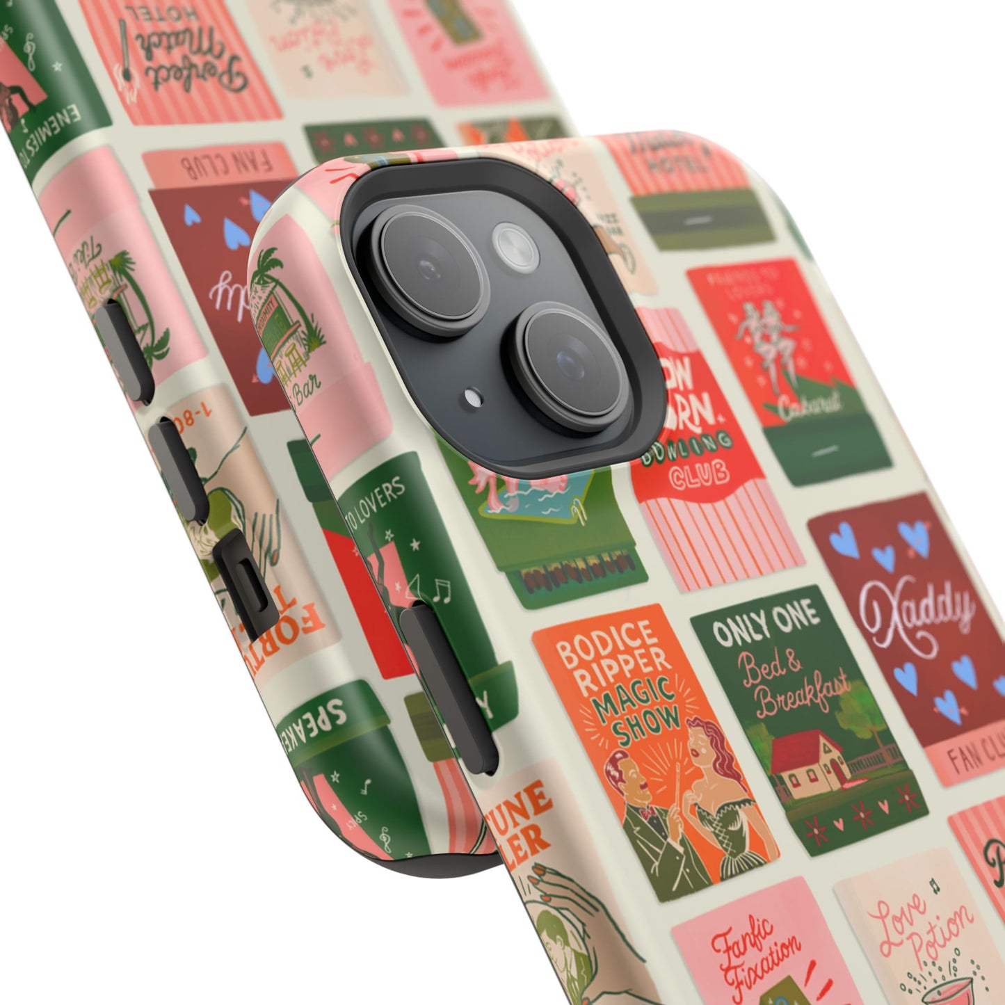 Burning Through Chatpers Magnetic iPhone Case