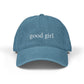 Good Girl Embroidered Baseball Cap
