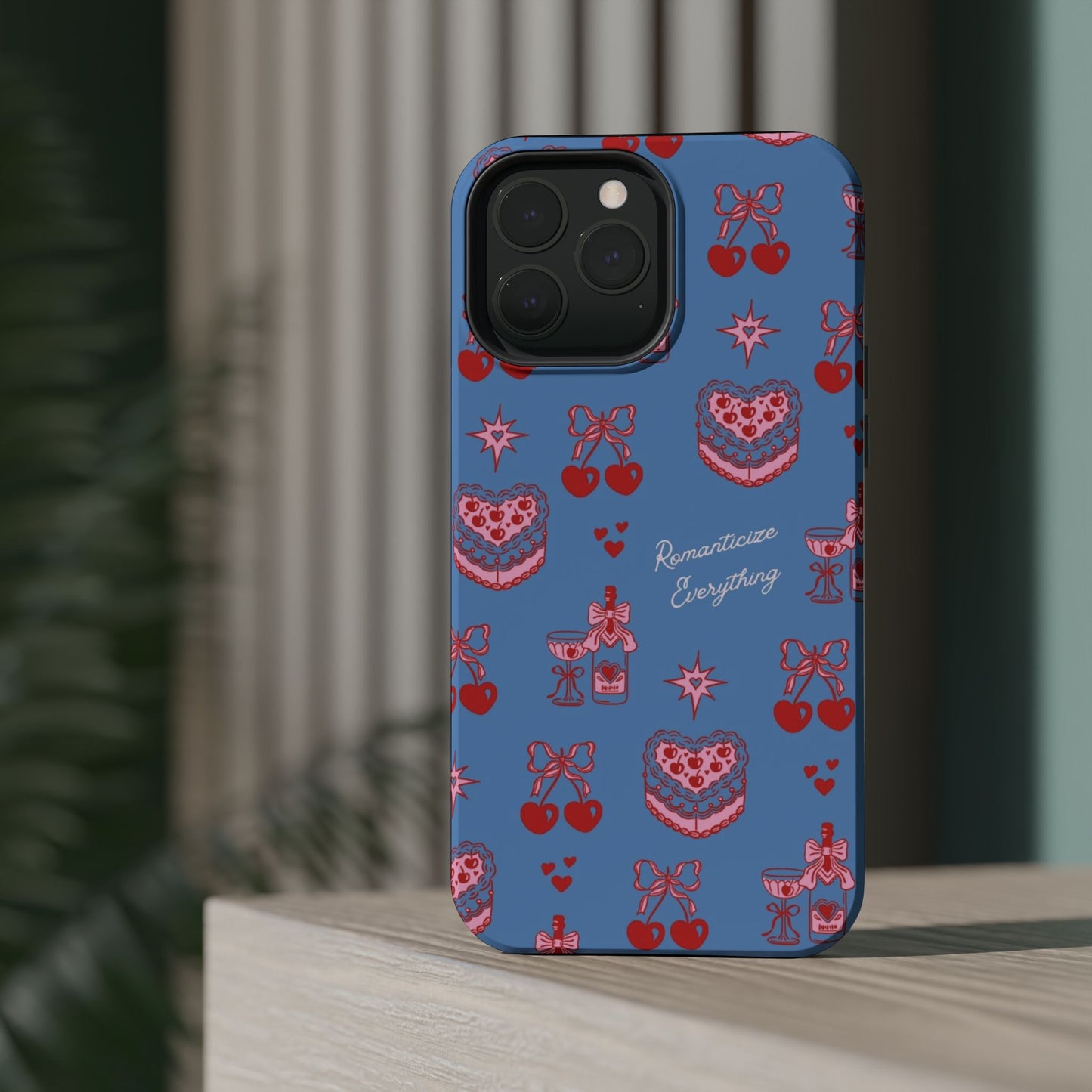 Make It Sweet in Blues Magnetic iPhone Case