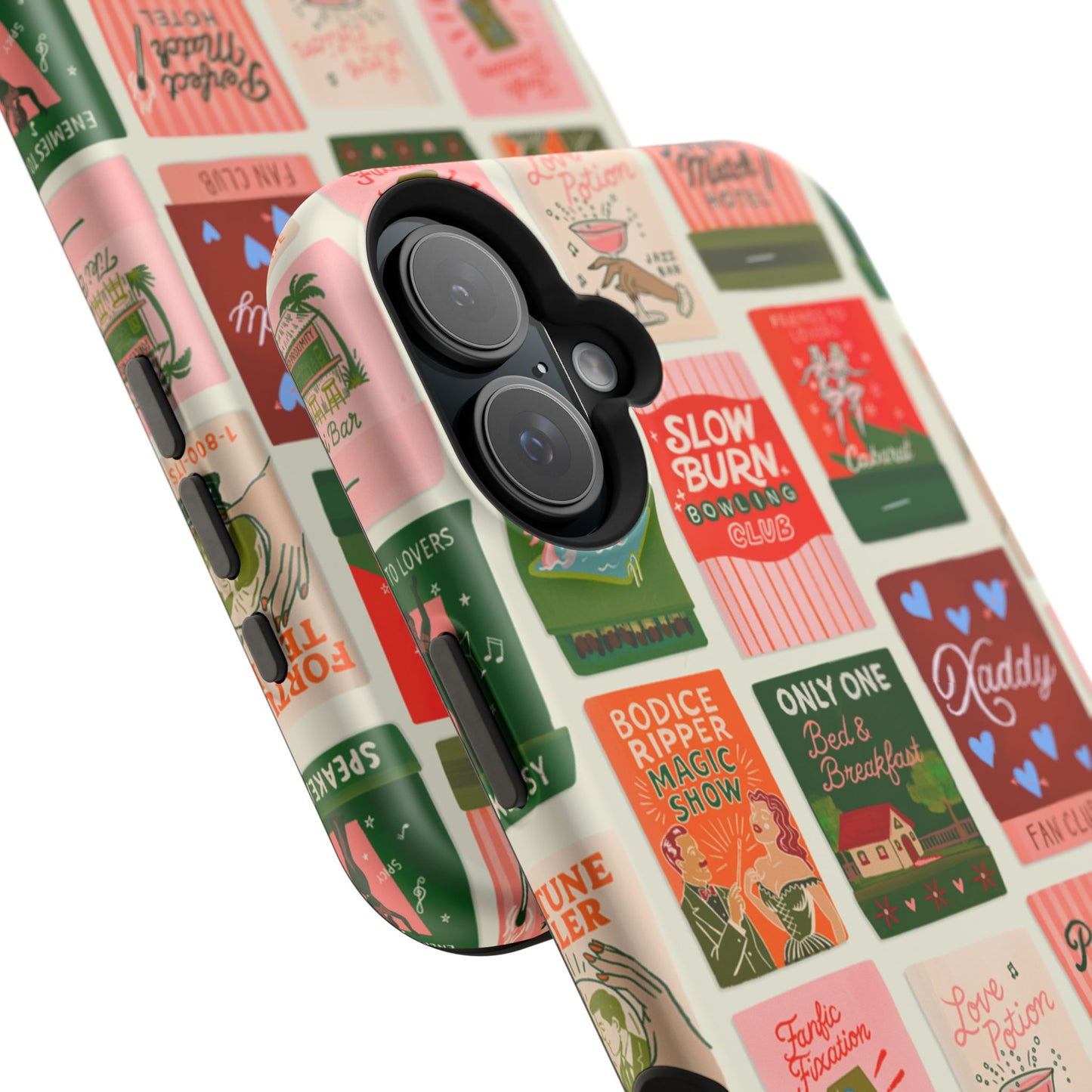 Burning Through Chatpers Magnetic iPhone Case