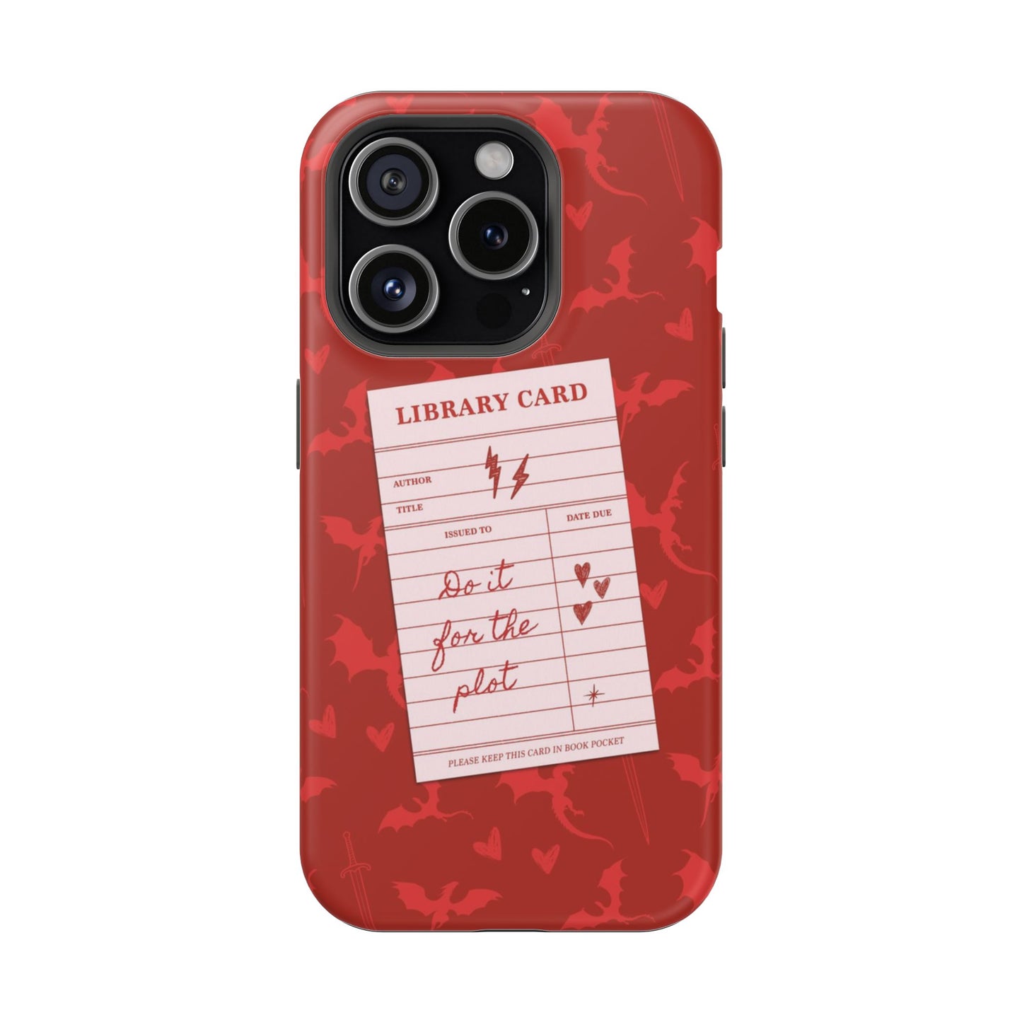 Do It For The Plot Magnetic iPhone Case