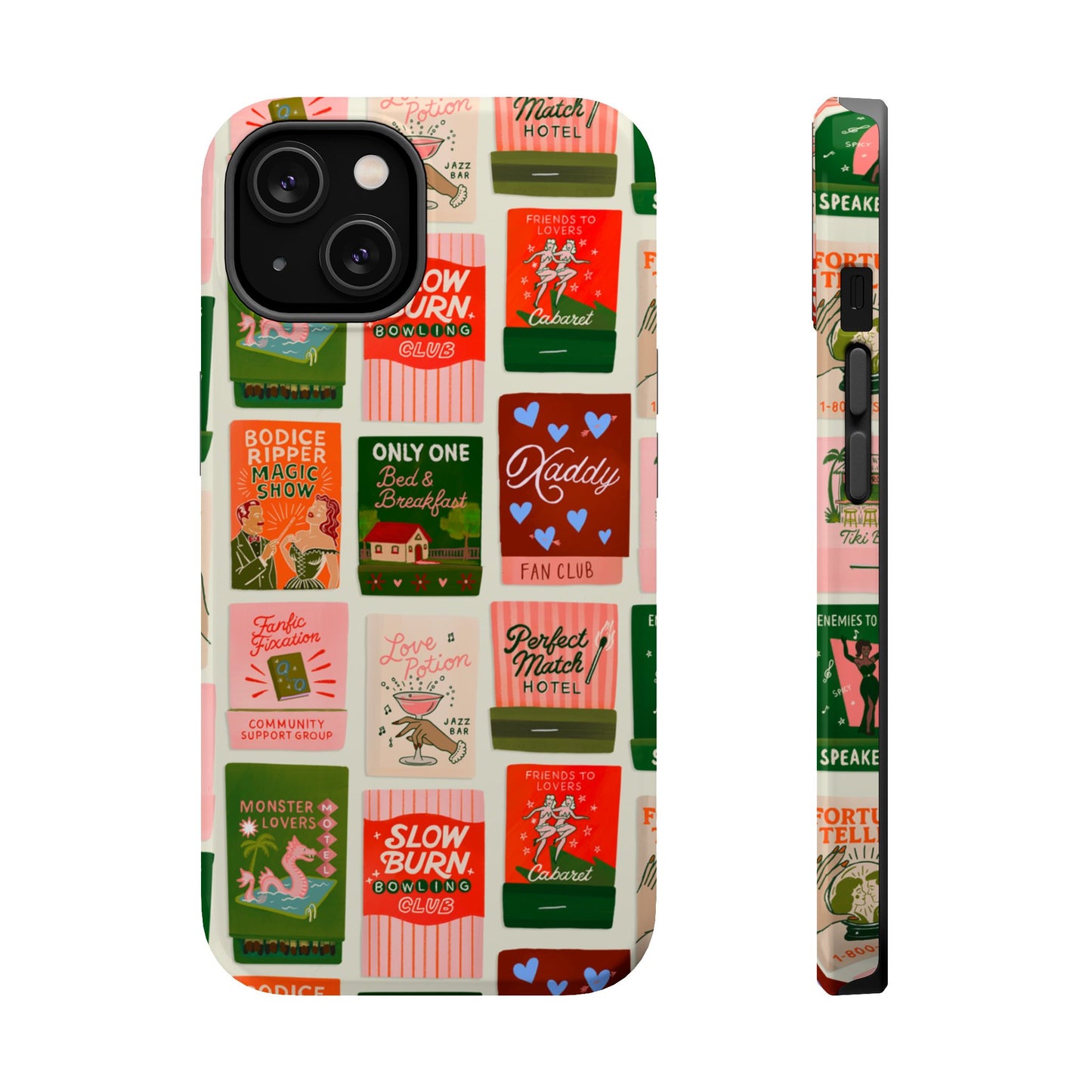 Burning Through Chatpers Magnetic iPhone Case