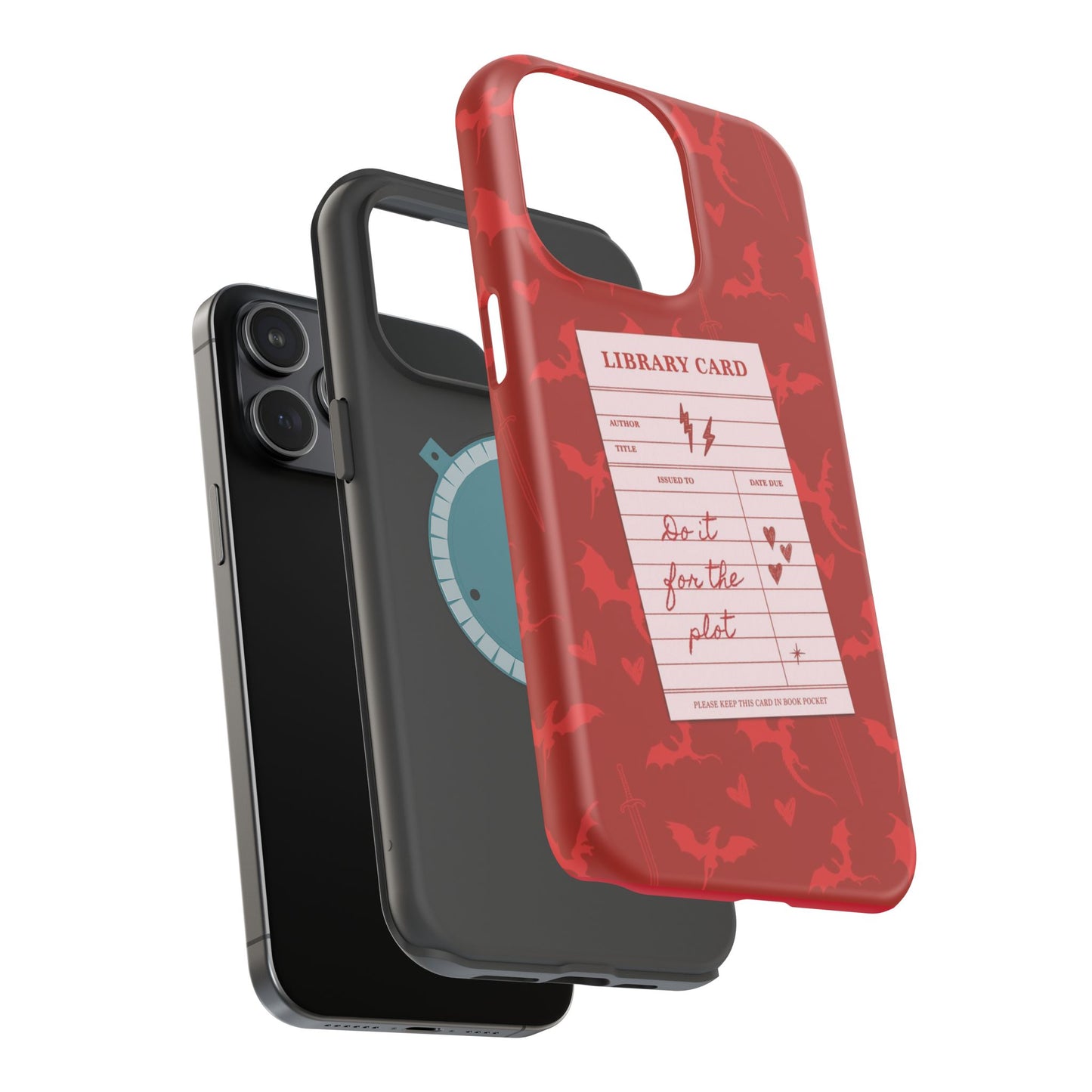 Do It For The Plot Magnetic iPhone Case