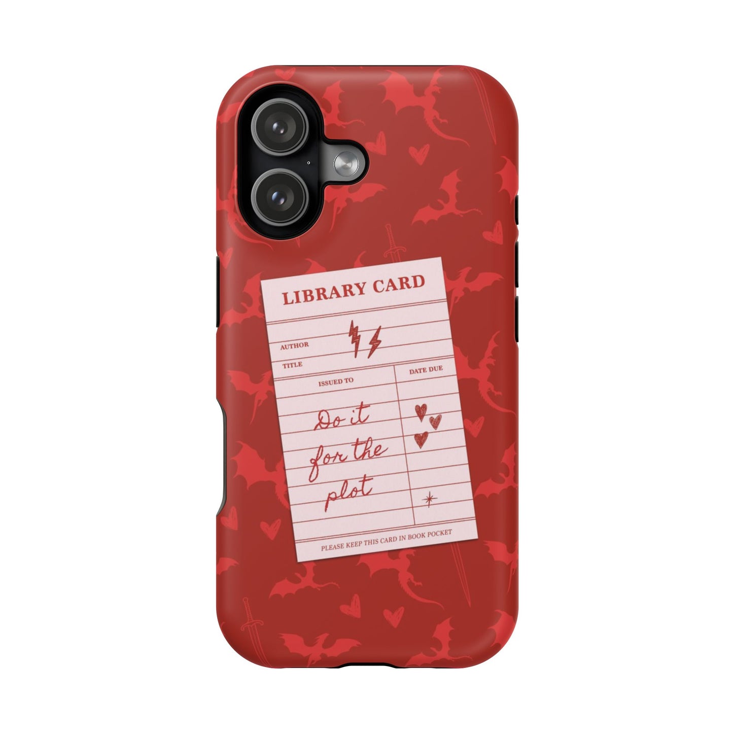Do It For The Plot Magnetic iPhone Case