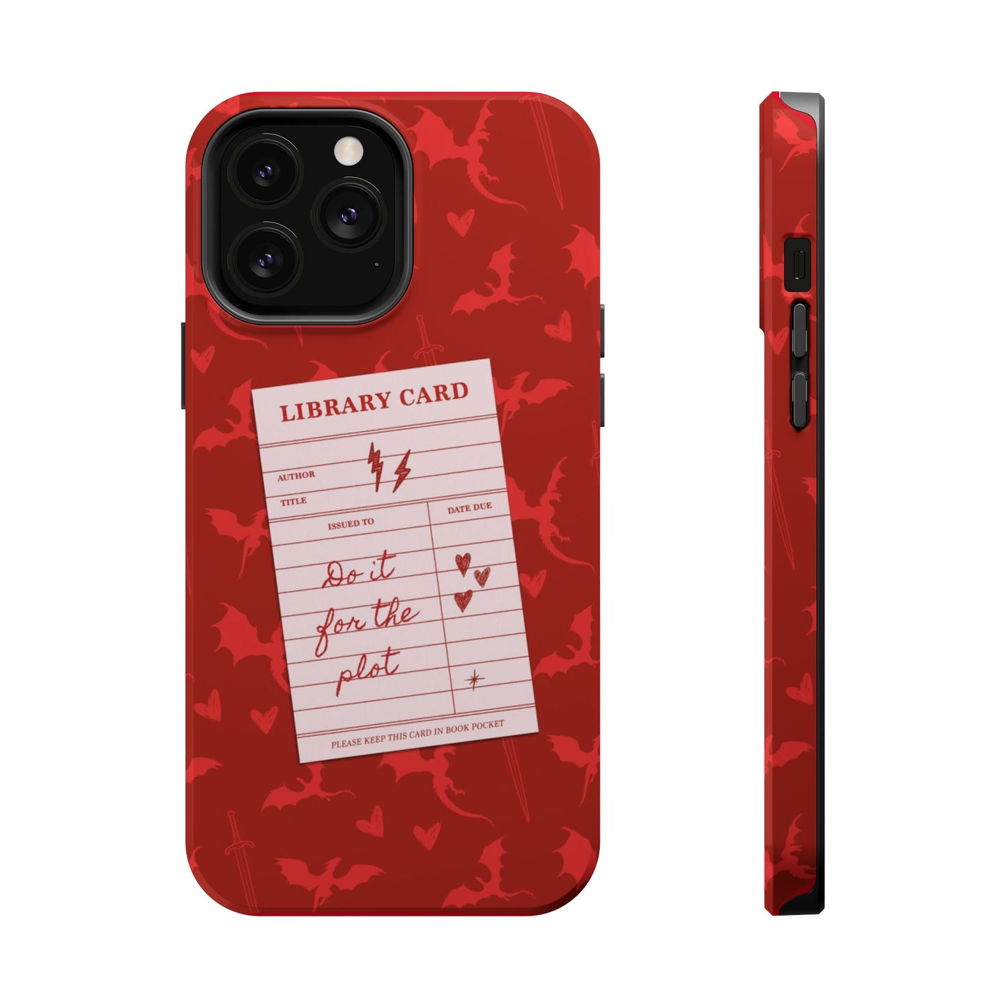 Do It For The Plot Magnetic iPhone Case