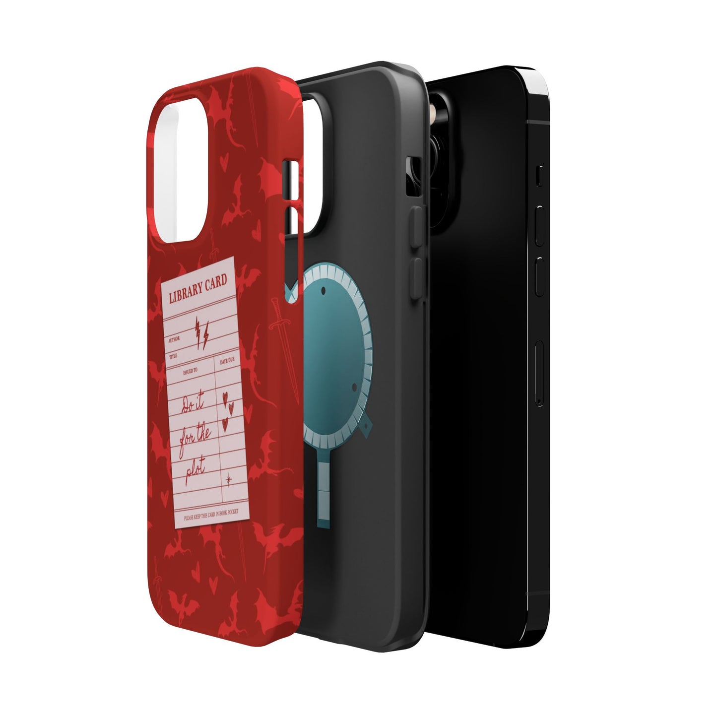 Do It For The Plot Magnetic iPhone Case