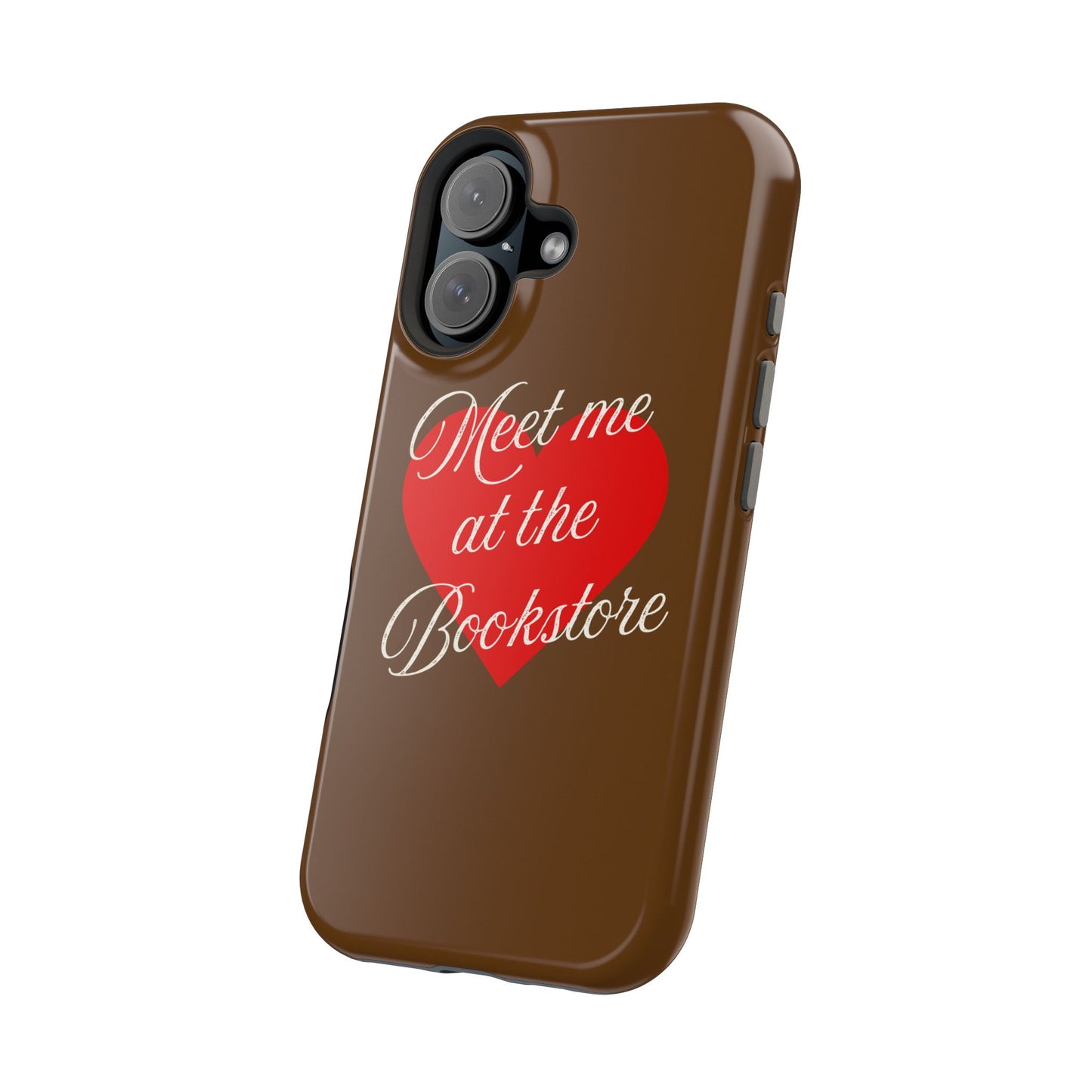 Meet Me At The Bookstore Magnetic iPhone Case