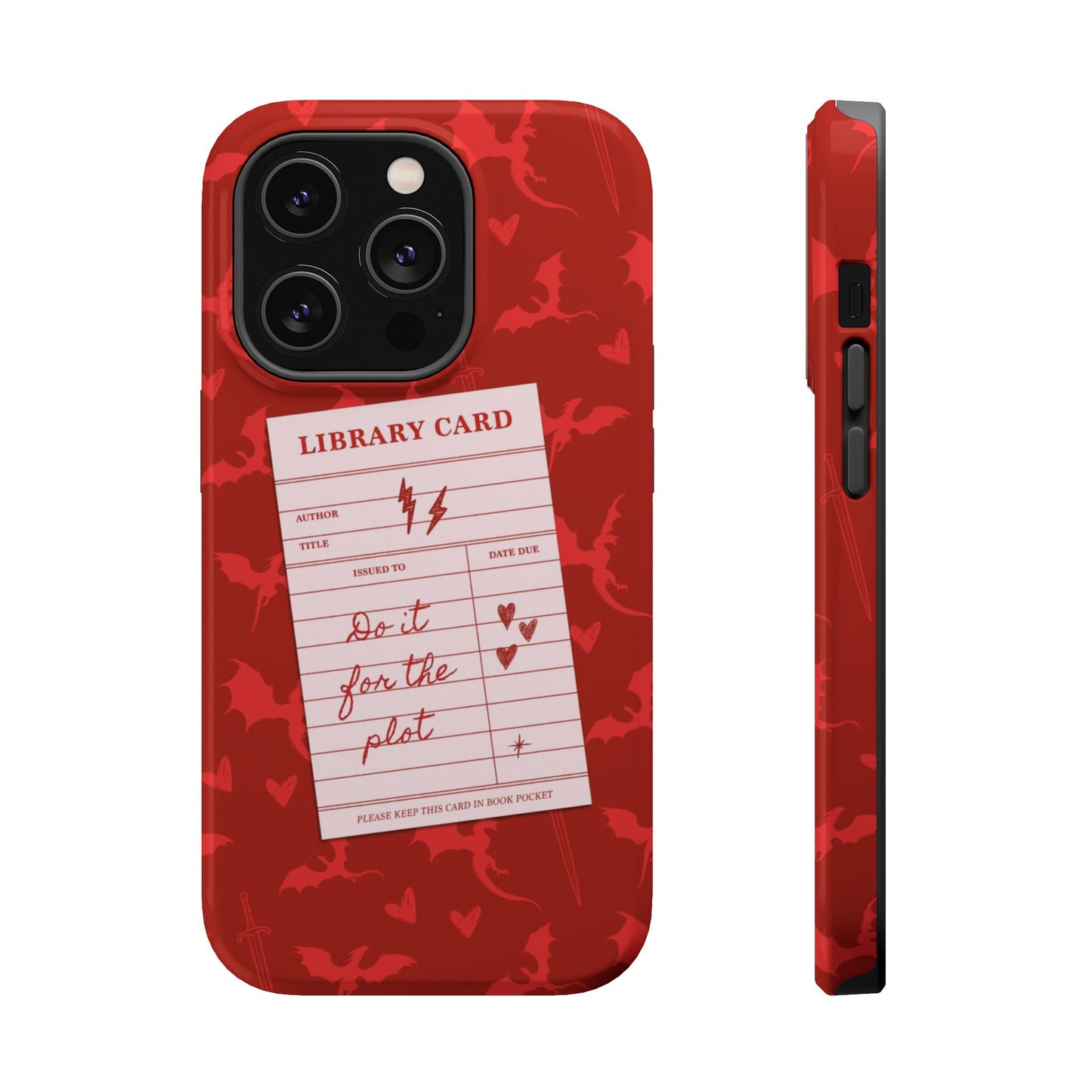 Do It For The Plot Magnetic iPhone Case