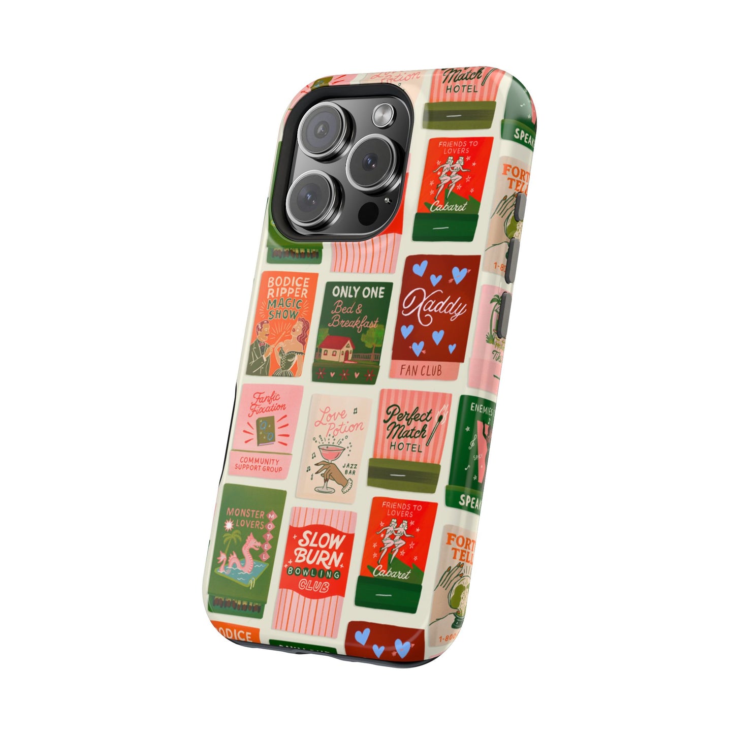 Burning Through Chatpers Magnetic iPhone Case