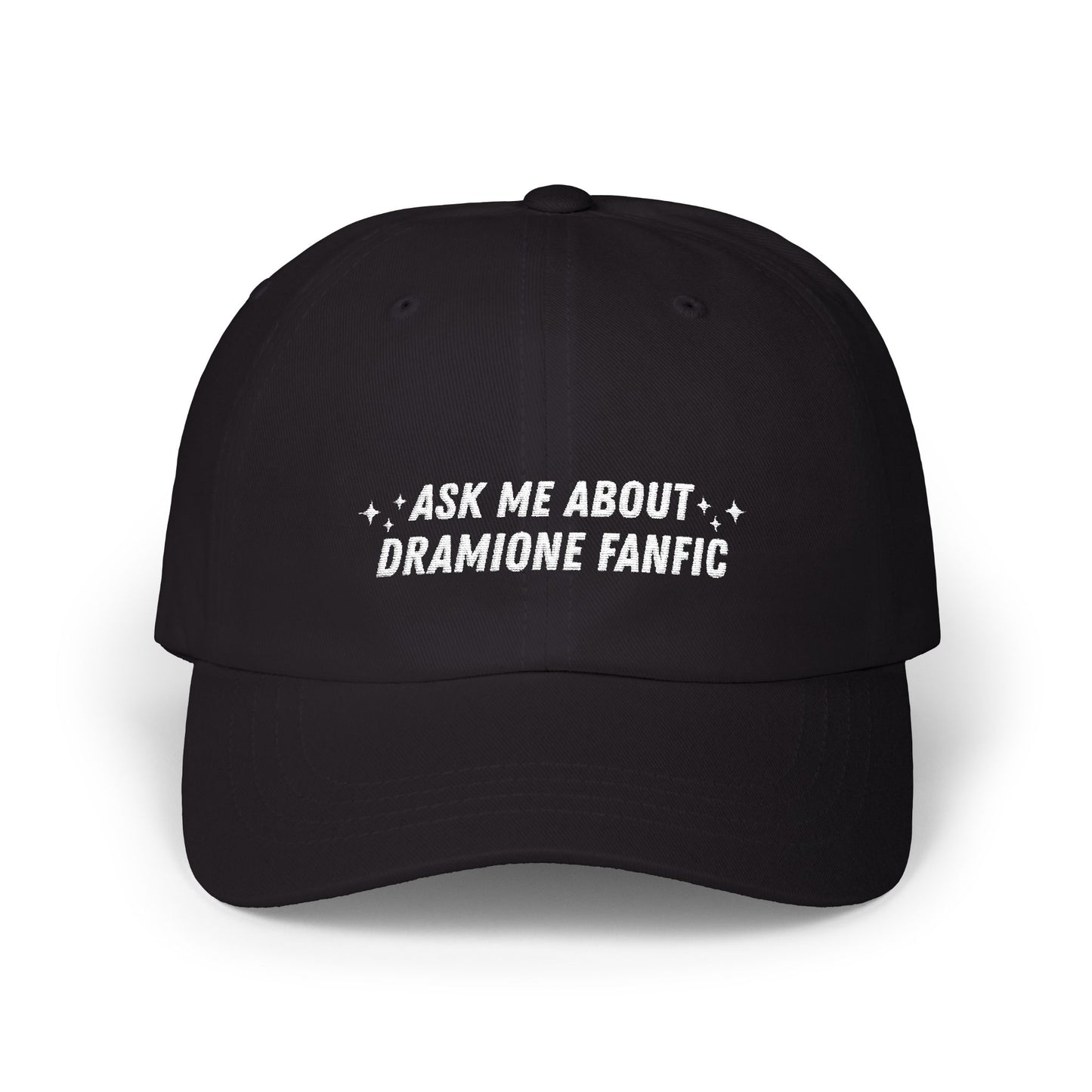 Ask Me About Dramione Fanfic Embroidered Baseball Cap