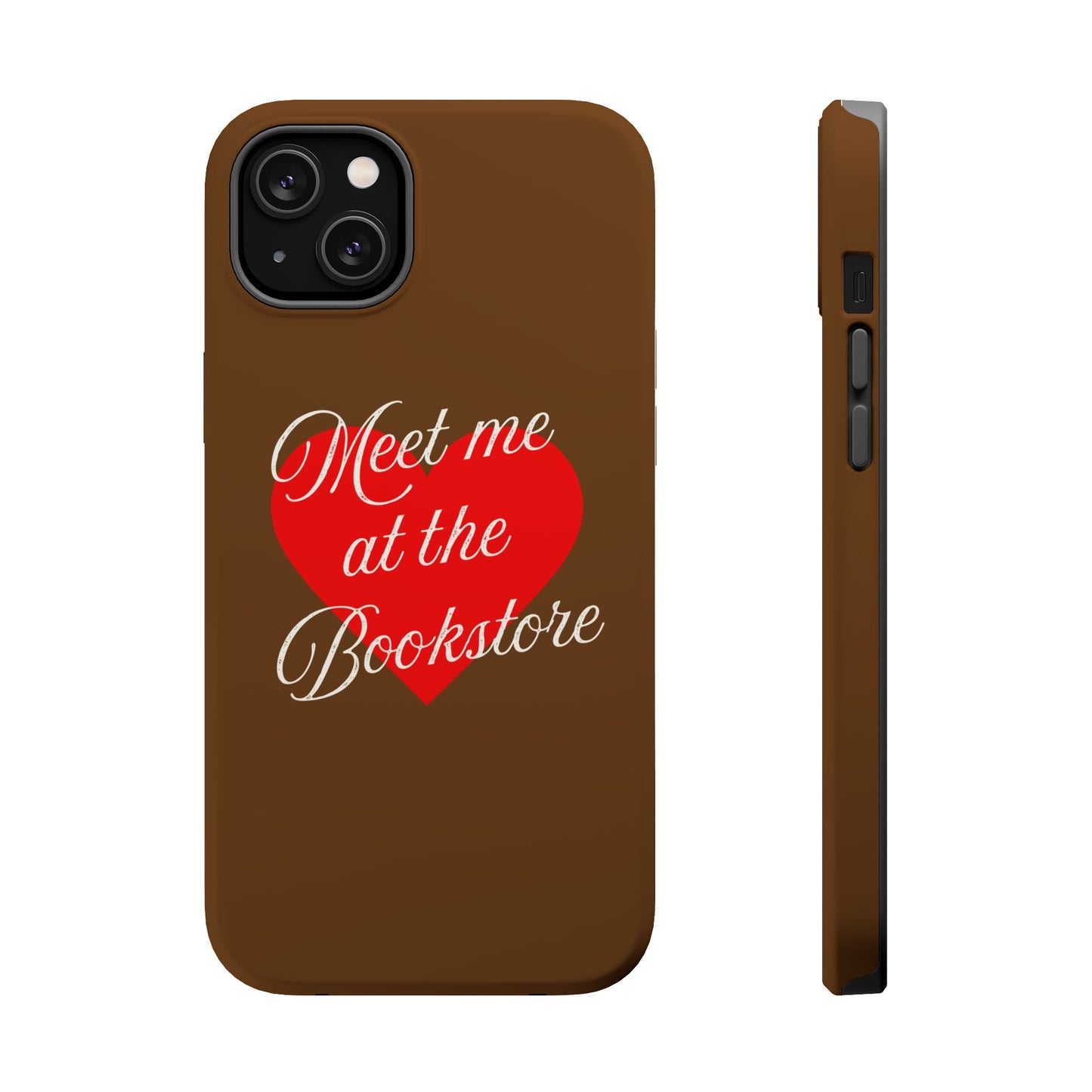 Meet Me At The Bookstore Magnetic iPhone Case