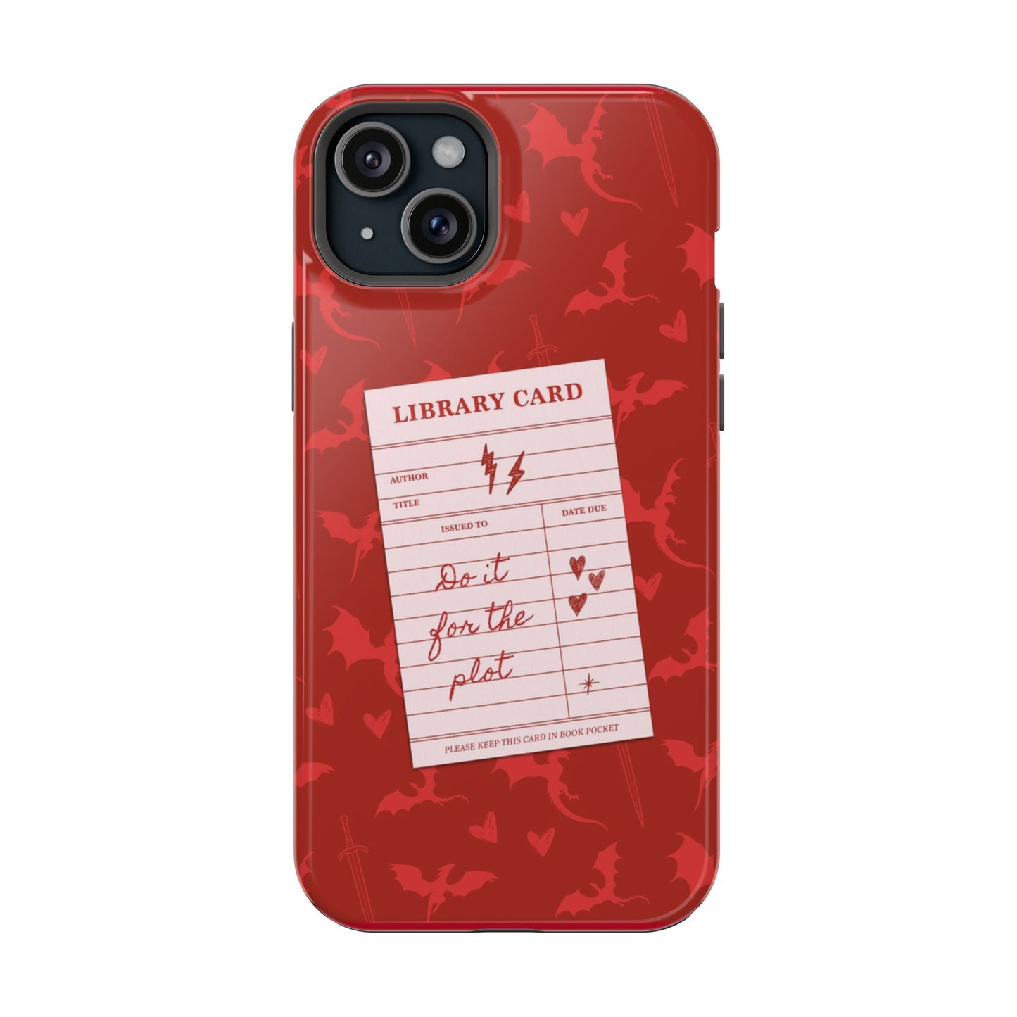 Do It For The Plot Magnetic iPhone Case