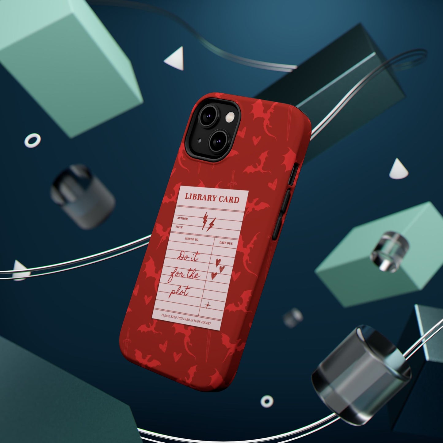 Do It For The Plot Magnetic iPhone Case