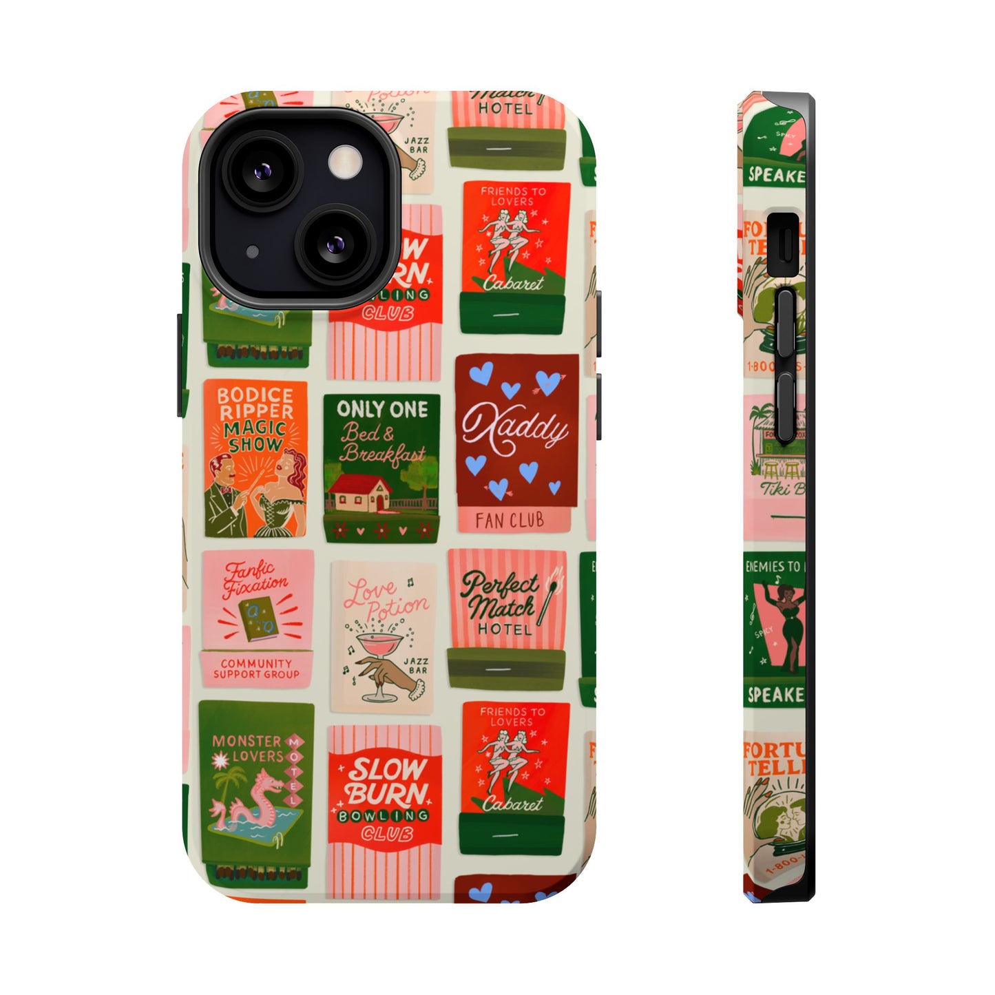 Burning Through Chatpers Magnetic iPhone Case