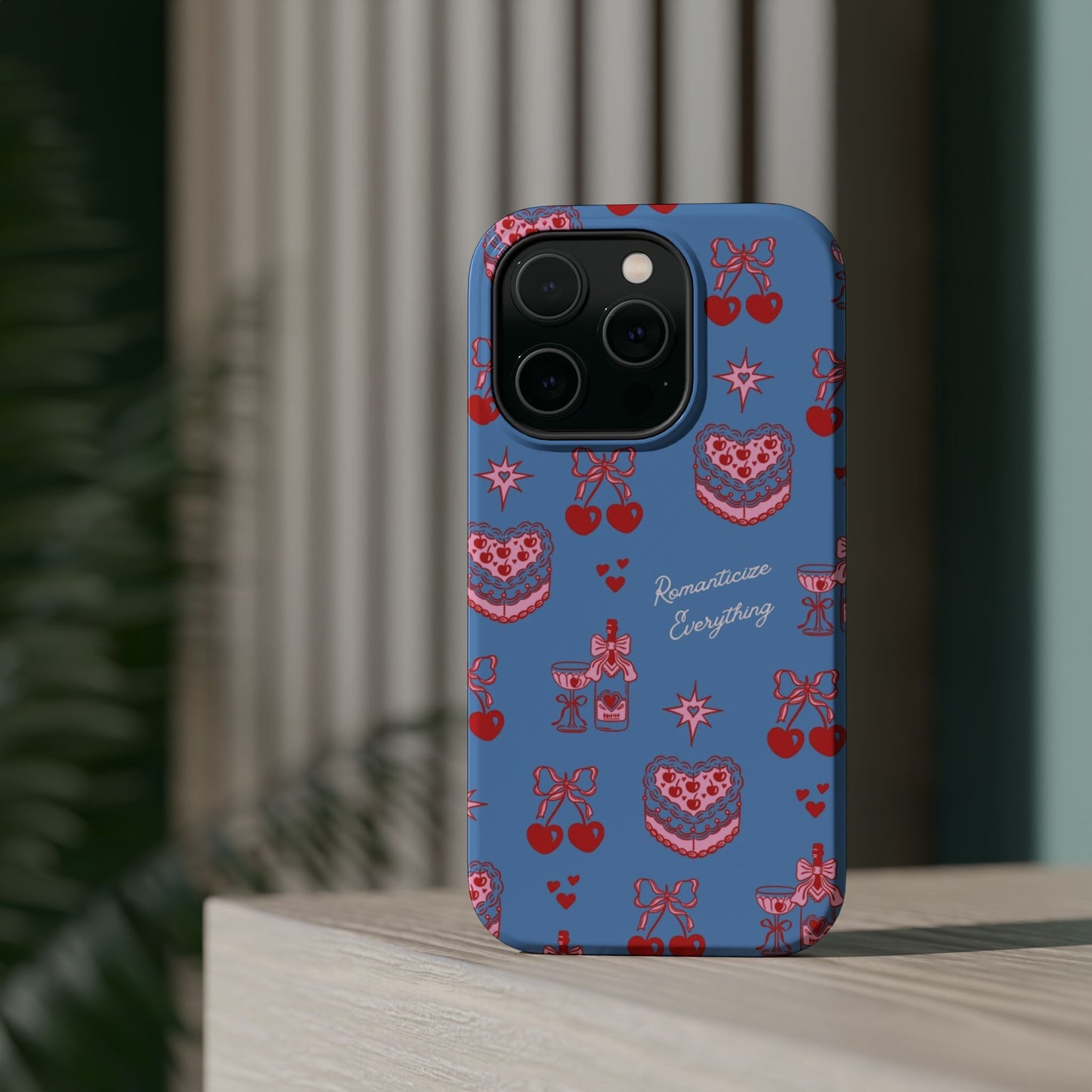 Make It Sweet in Blues Magnetic iPhone Case