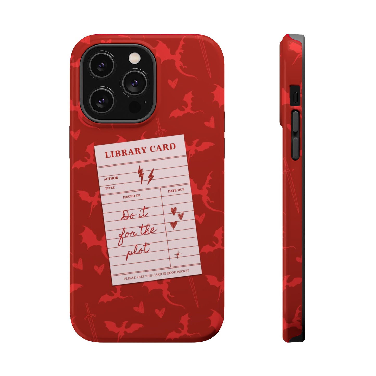 Do It For The Plot Magnetic iPhone Case