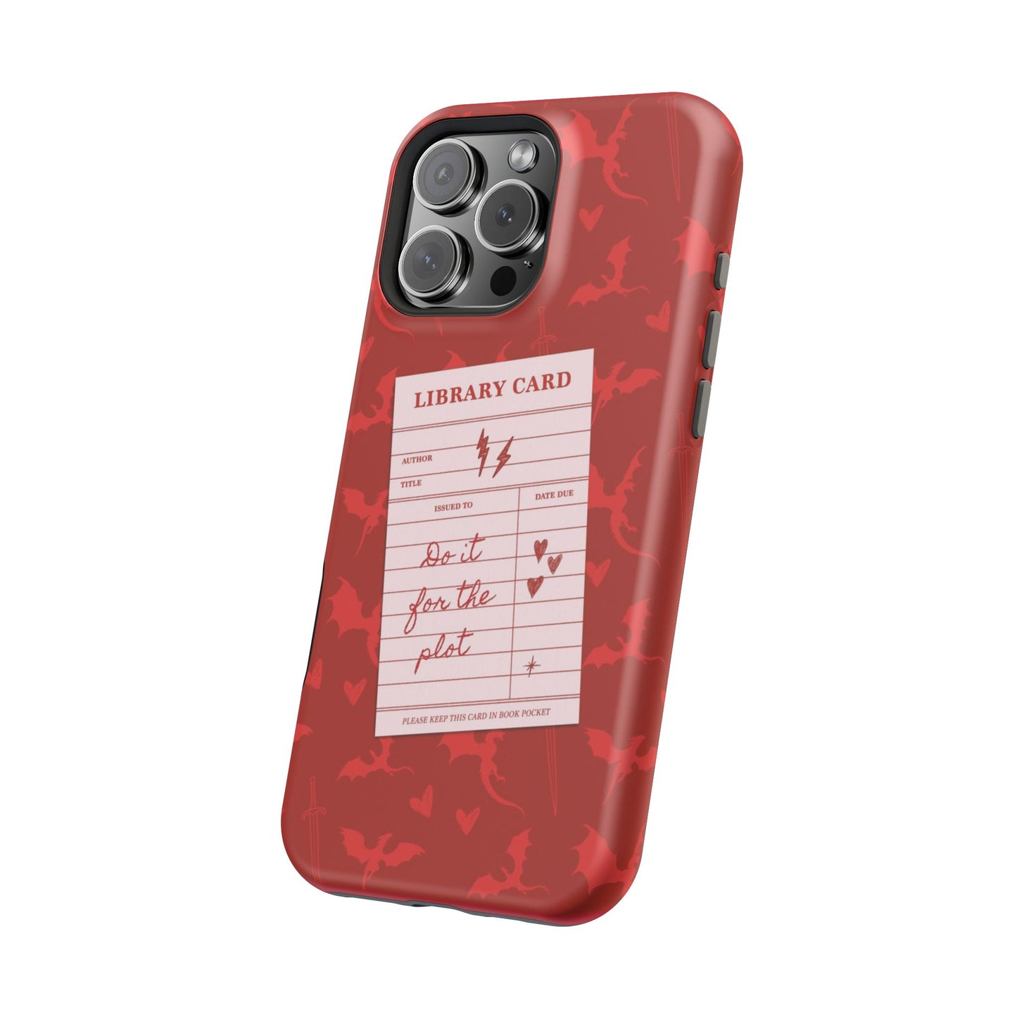 Do It For The Plot Magnetic iPhone Case