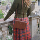The Siren & Swan Book Satchel - Brown